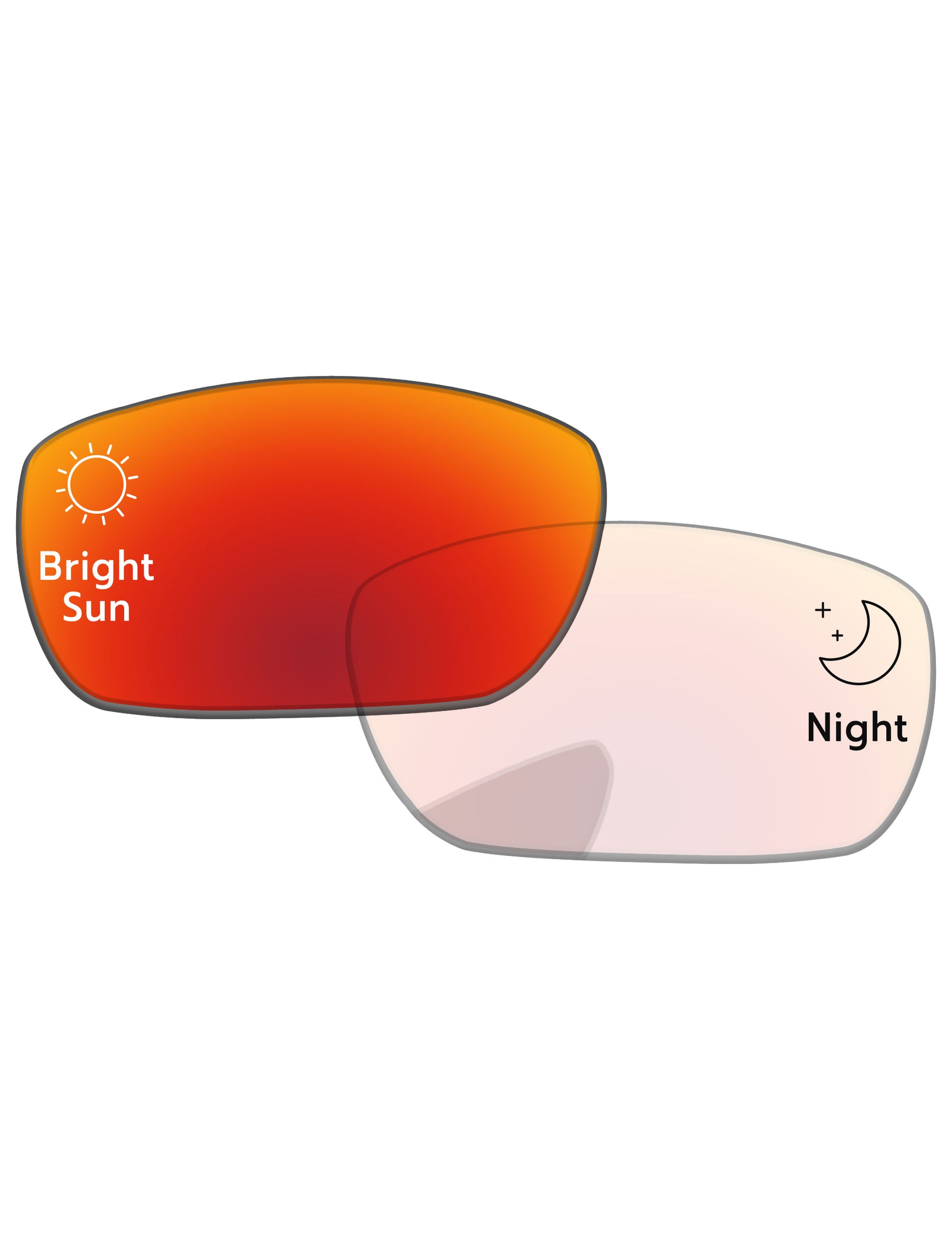 Eclipse Red Shield Photochromic-Pro+