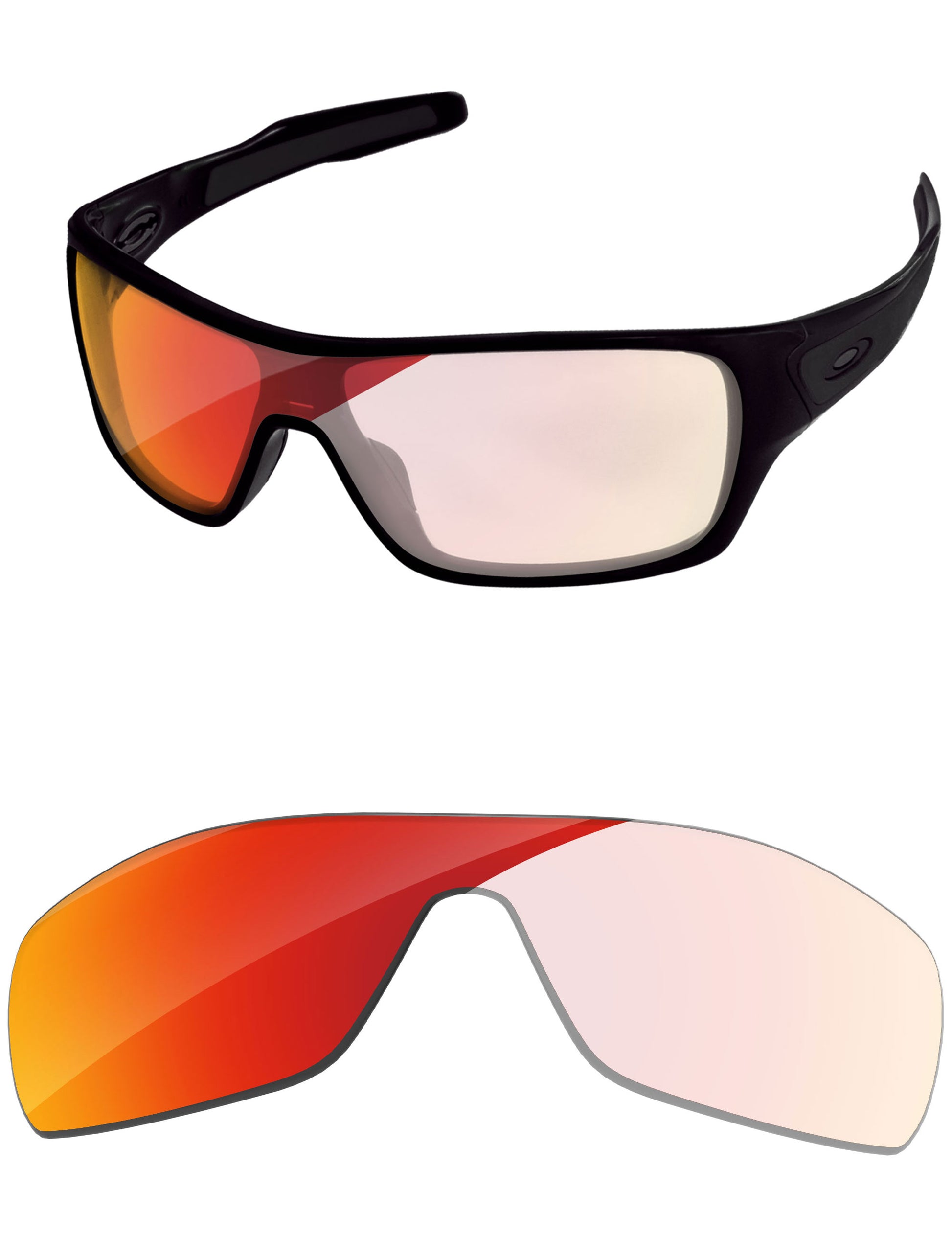 Eclipse Red Shield Photochromic-Pro+