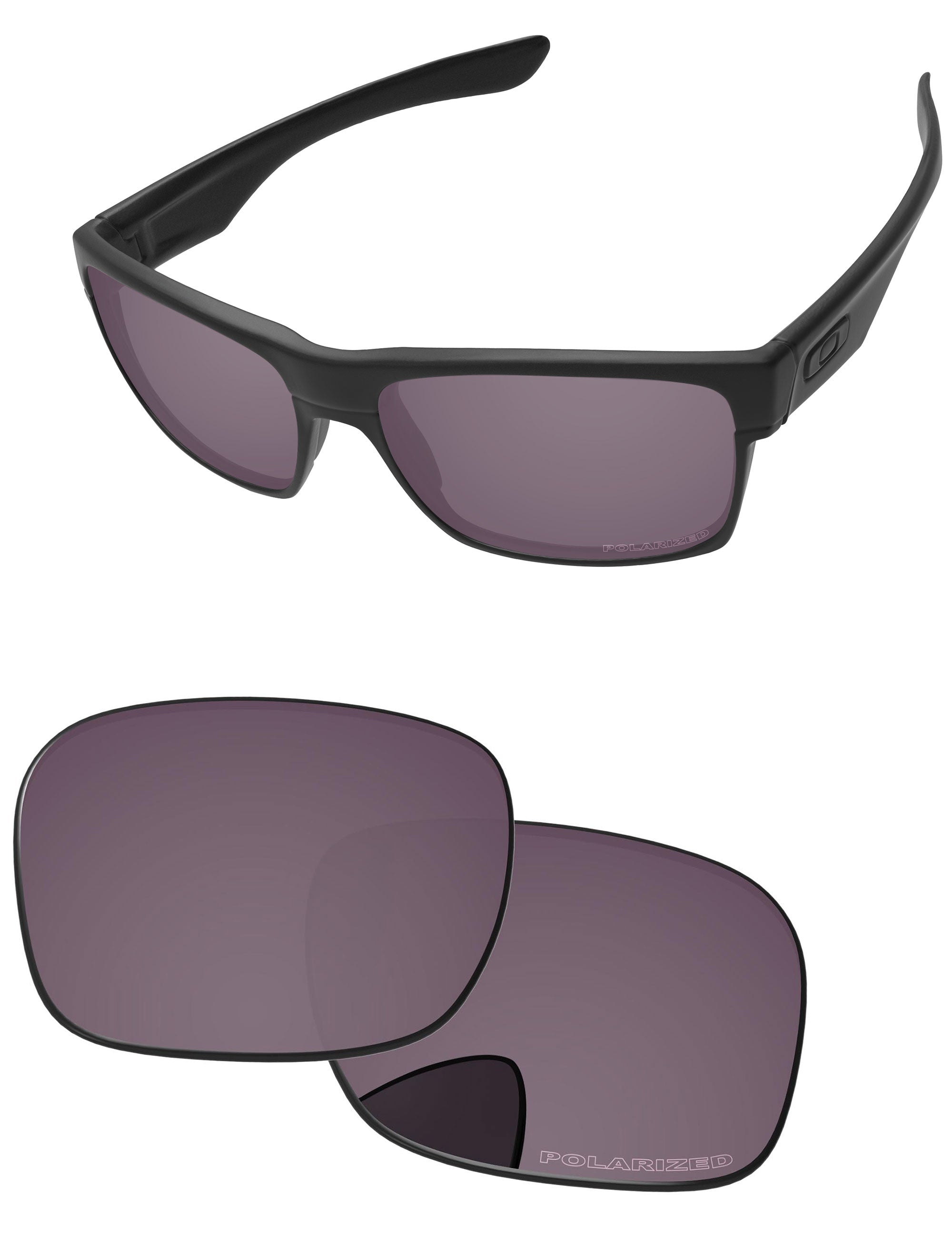 PapaViva Replacement Lenses for Oakley TwoFace OO9189 Sunglasses