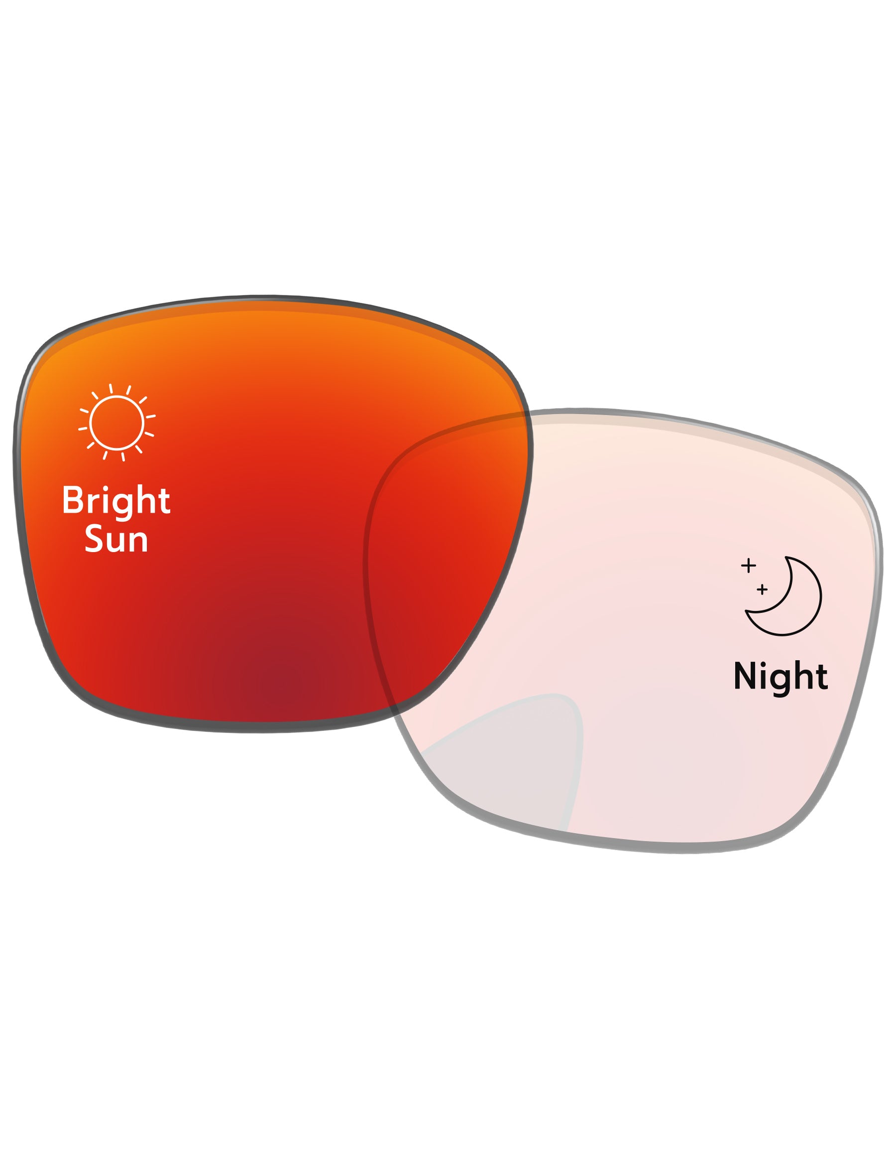 Eclipse Red Shield Photochromic-Pro+