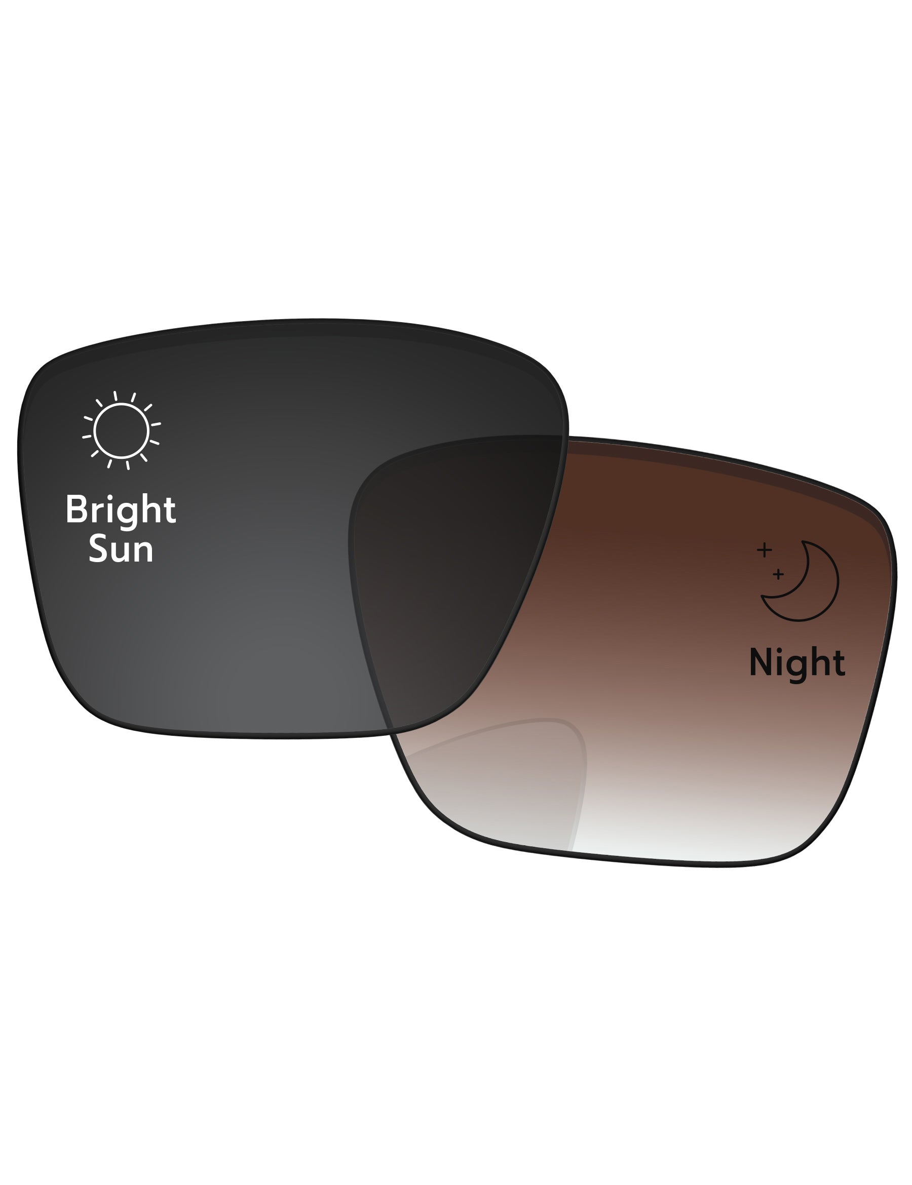 Brown Gradient Gray Photochromic-Standard
