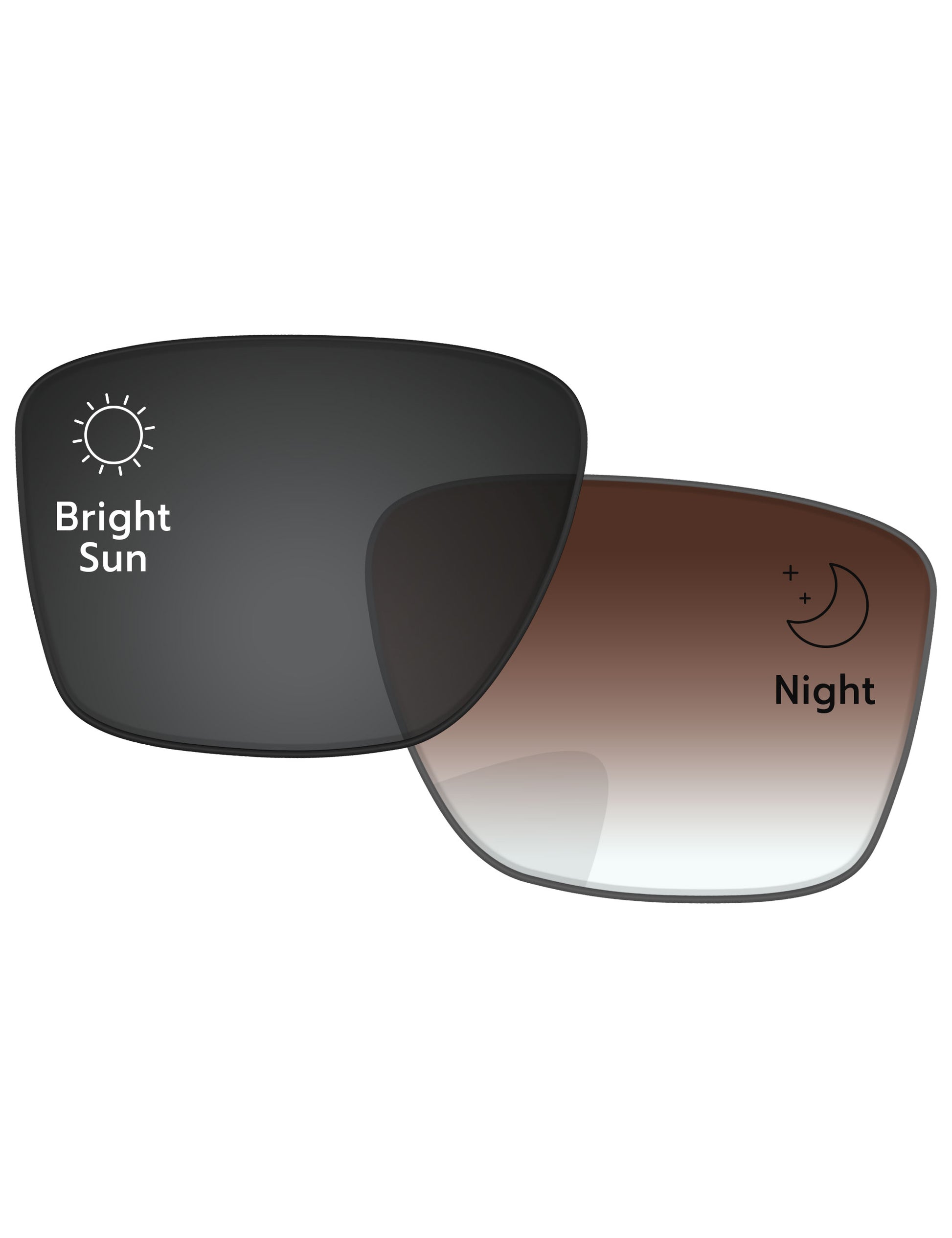 Brown Gradient Gray Photochromic-Standard
