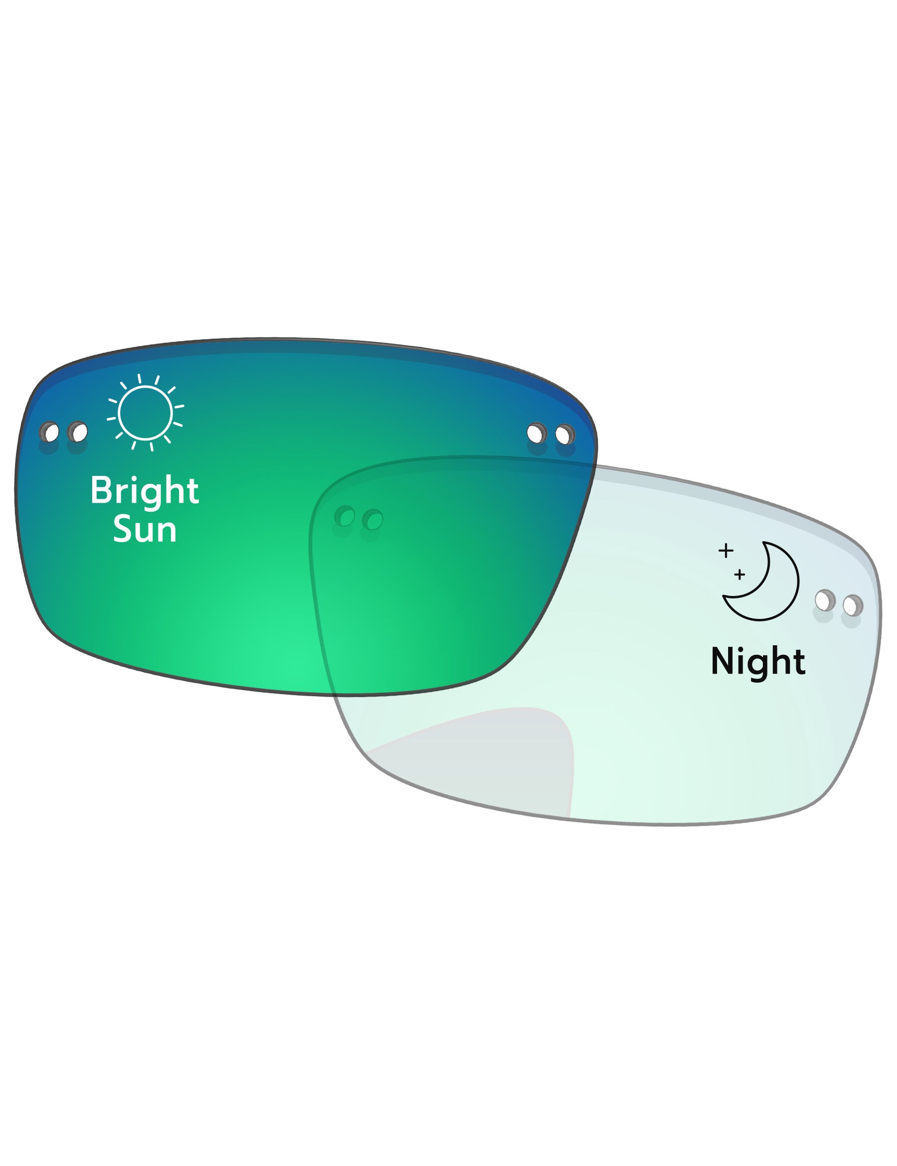 Adapt Green Shield Photochromic-Pro+