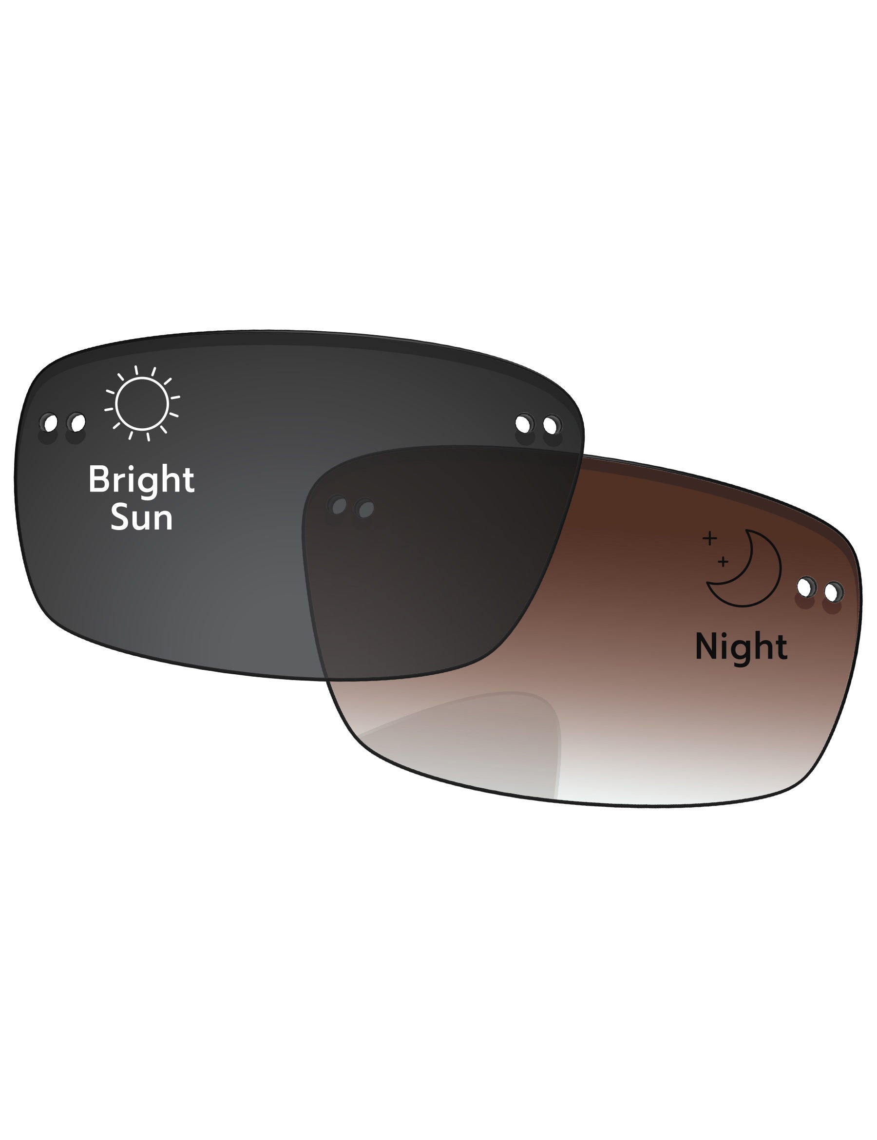 Brown Gradient Gray Photochromic-Standard