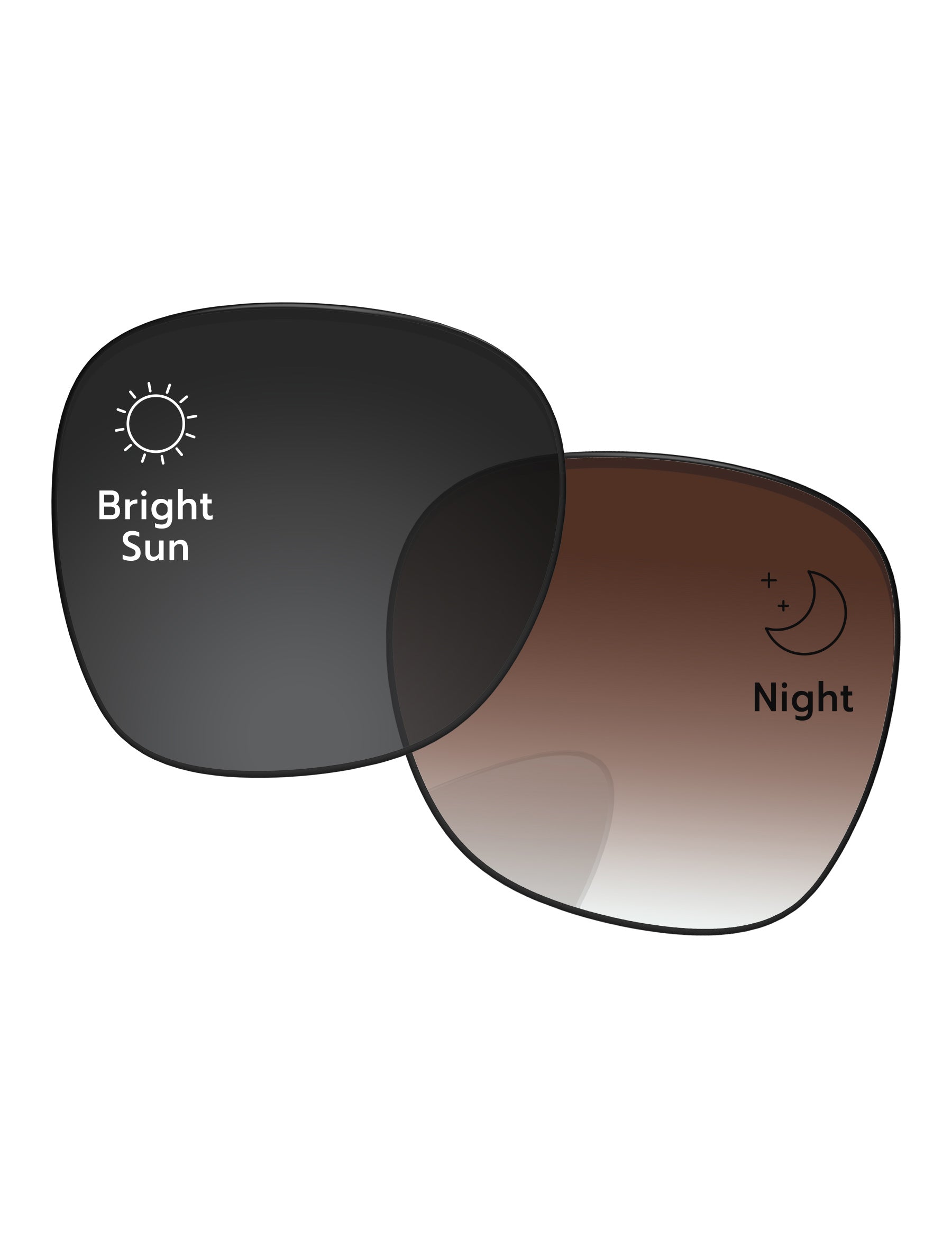 Brown Gradient Gray Photochromic-Standard