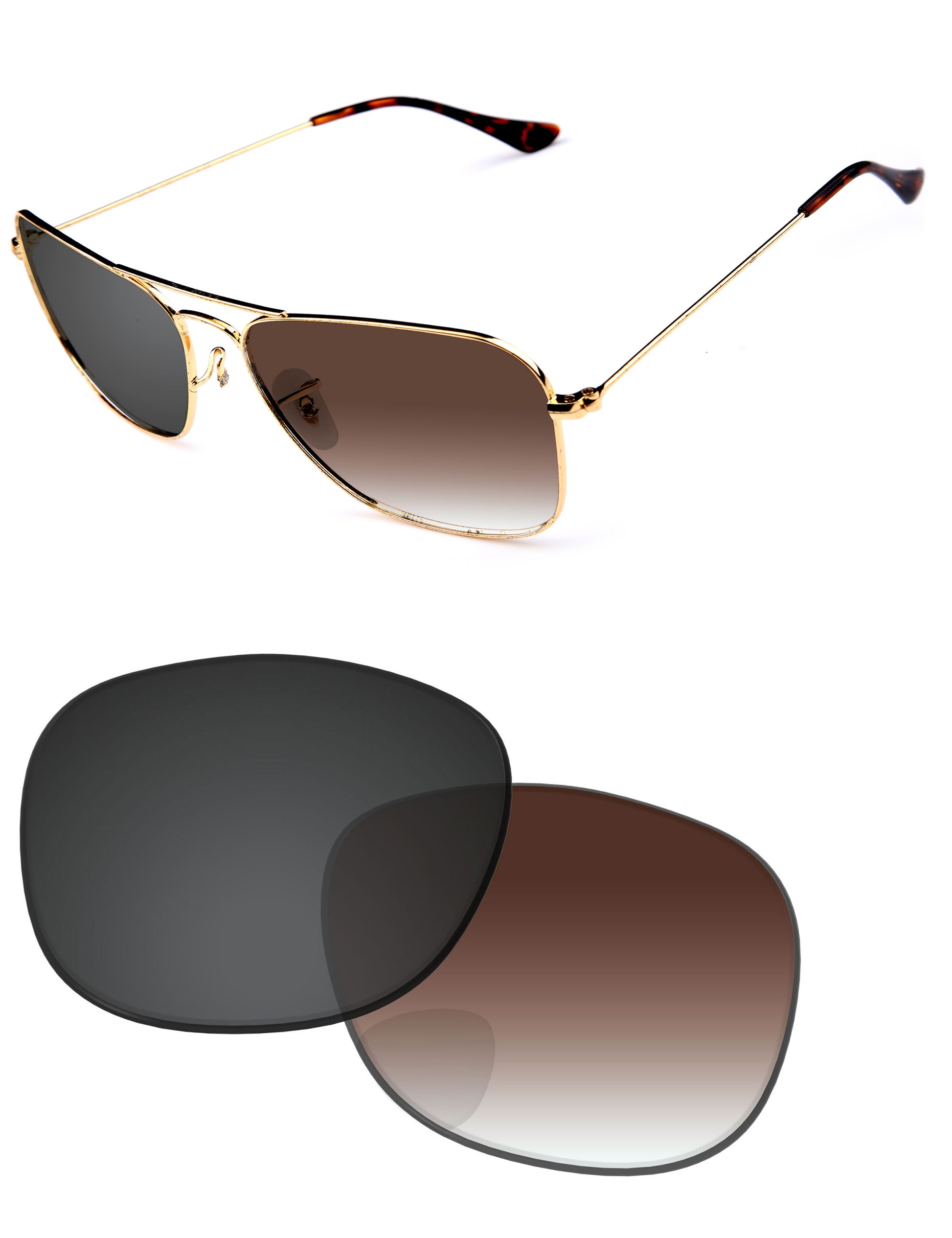 Brown Gradient Gray Photochromic-Standard