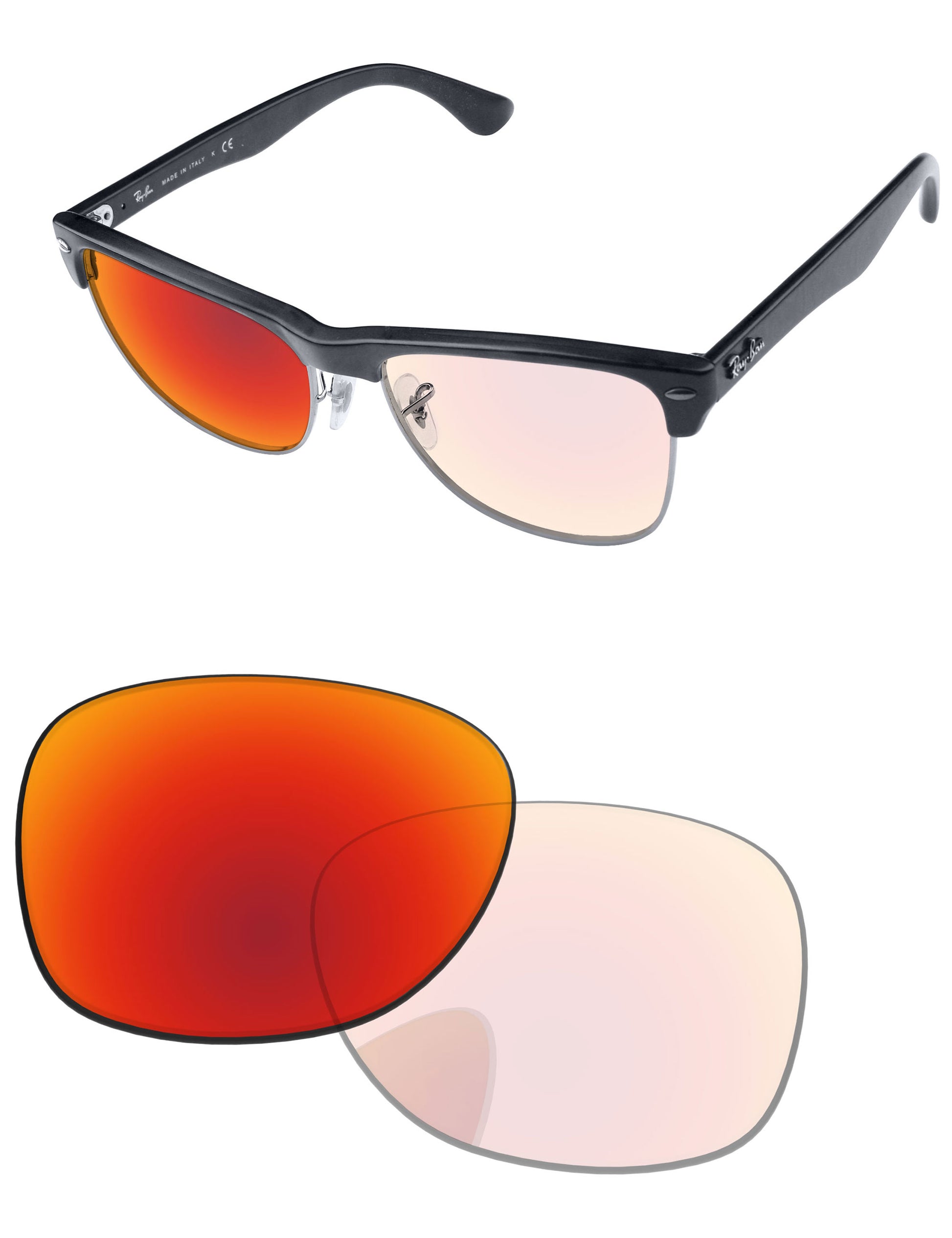 Adapt Red Shield Photochromic-Pro+