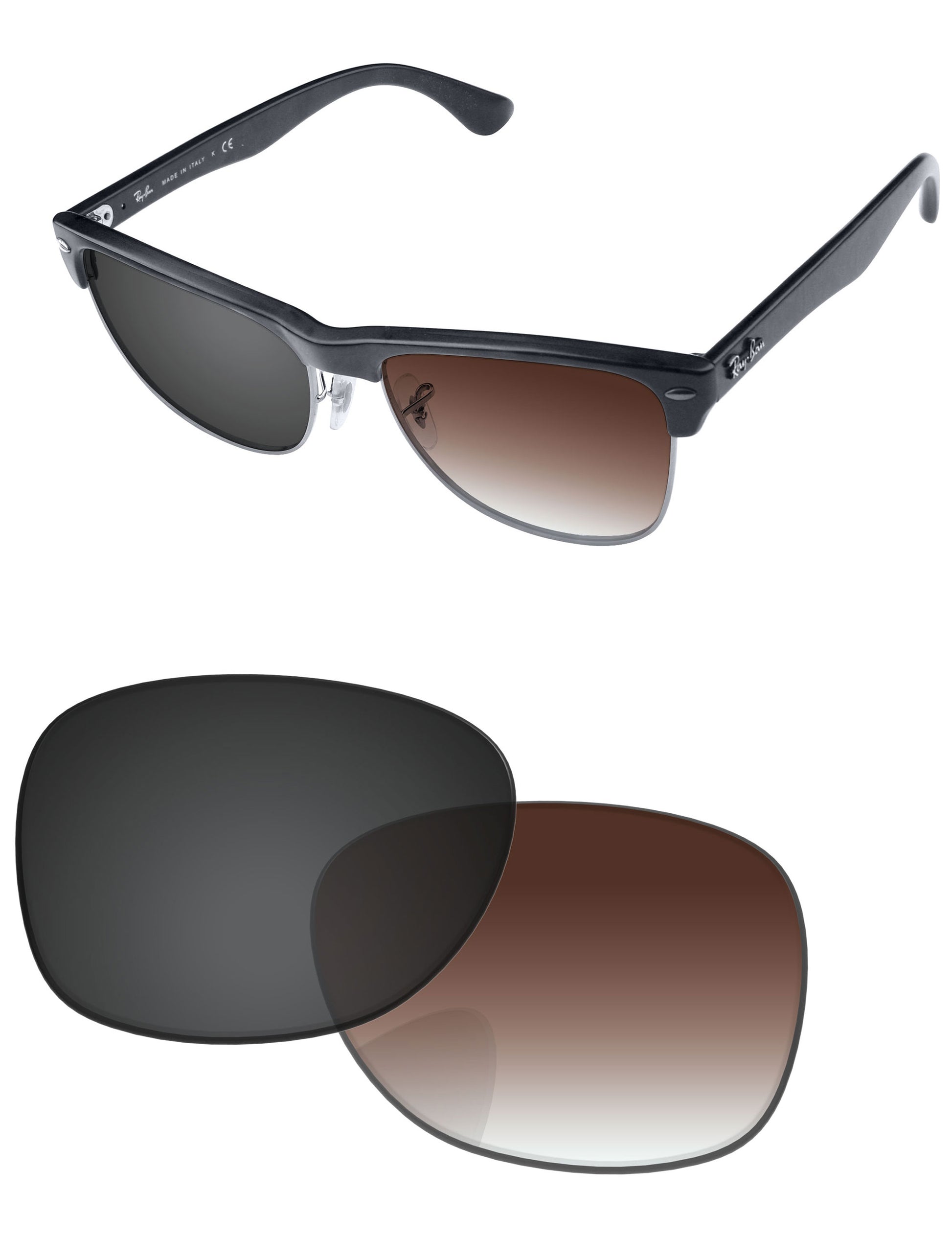 Brown Gradient Gray Photochromic-Standard