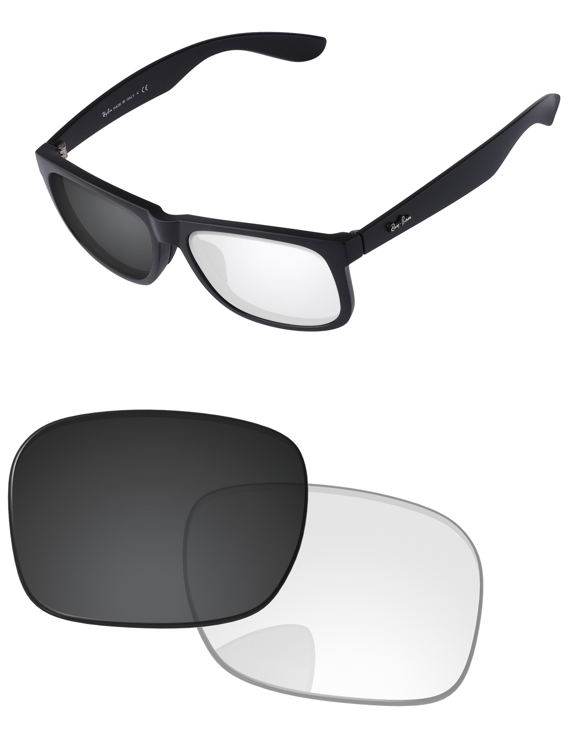 Eclipse Gray Photochromic Blue Light Blocking-Pro+