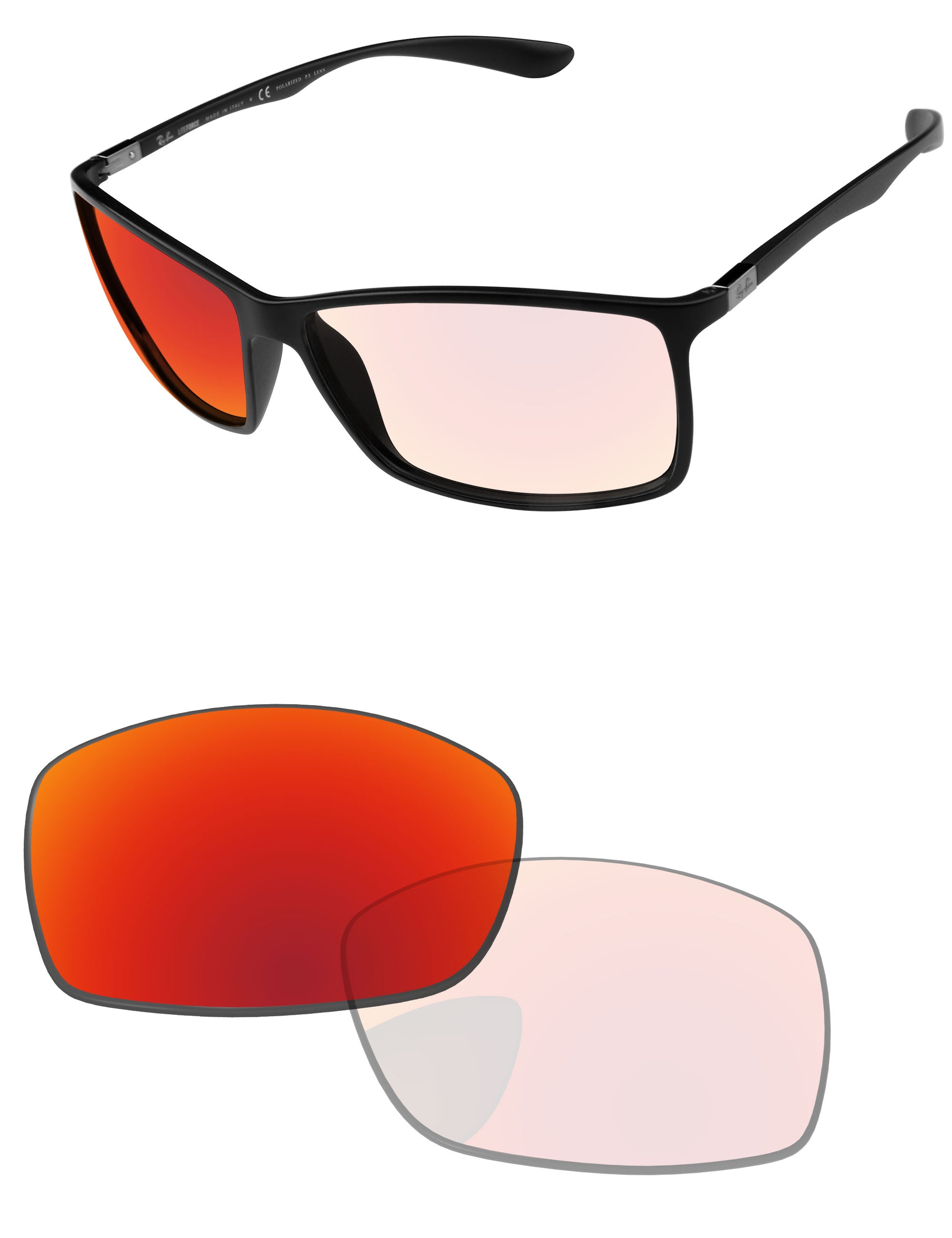 Adapt Red Shield Photochromic-Pro+