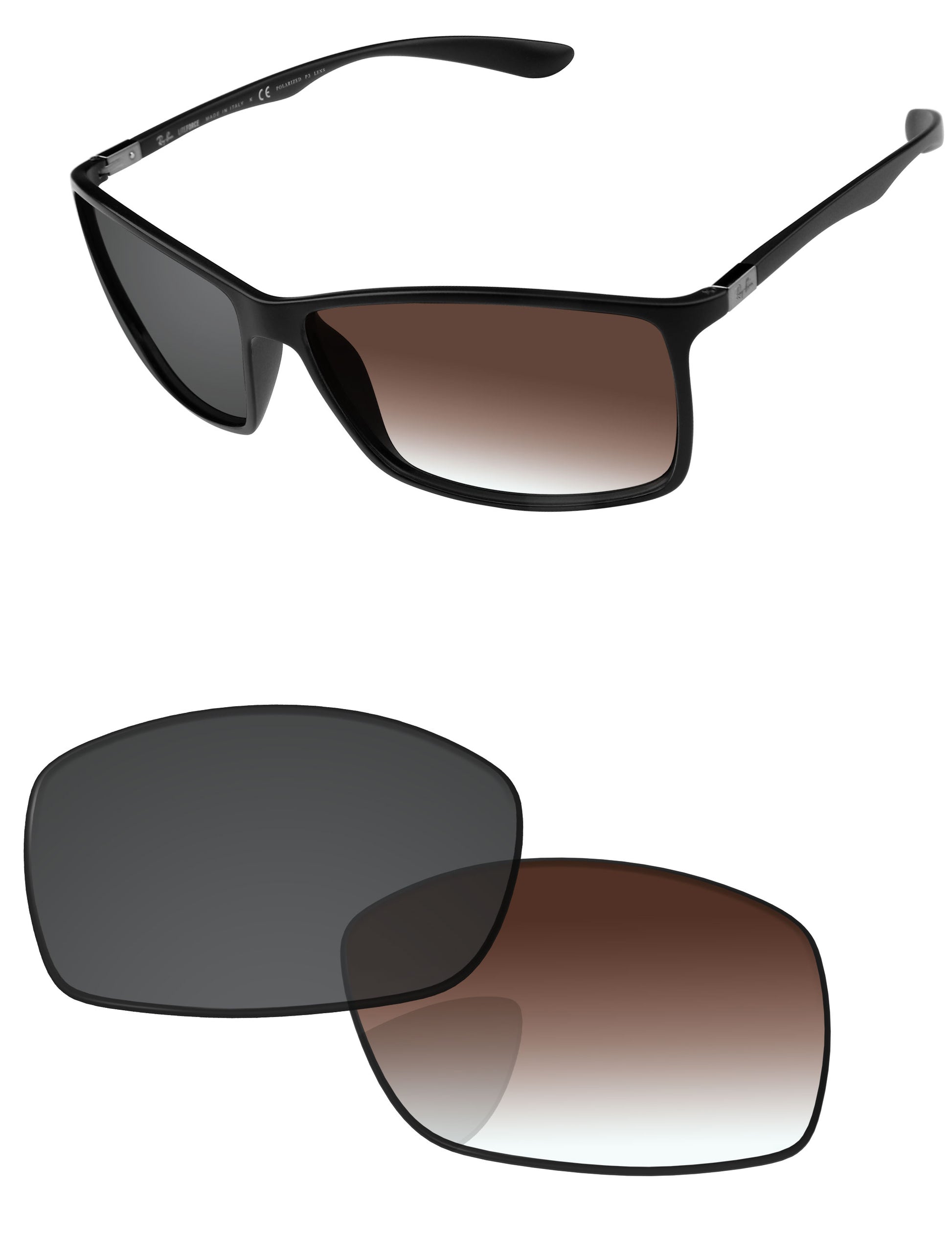 Brown Gradient Gray Photochromic-Standard
