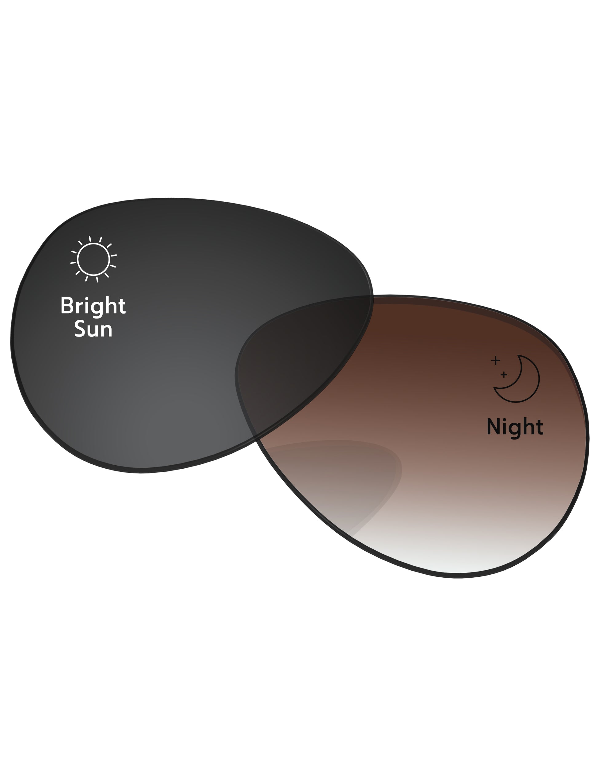Brown Gradient Gray Photochromic-Standard