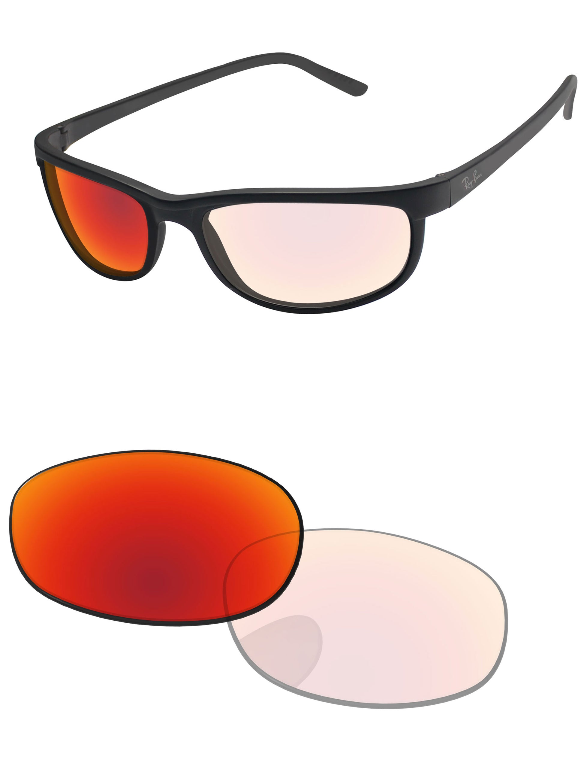 Adapt Red Shield Photochromic-Pro+