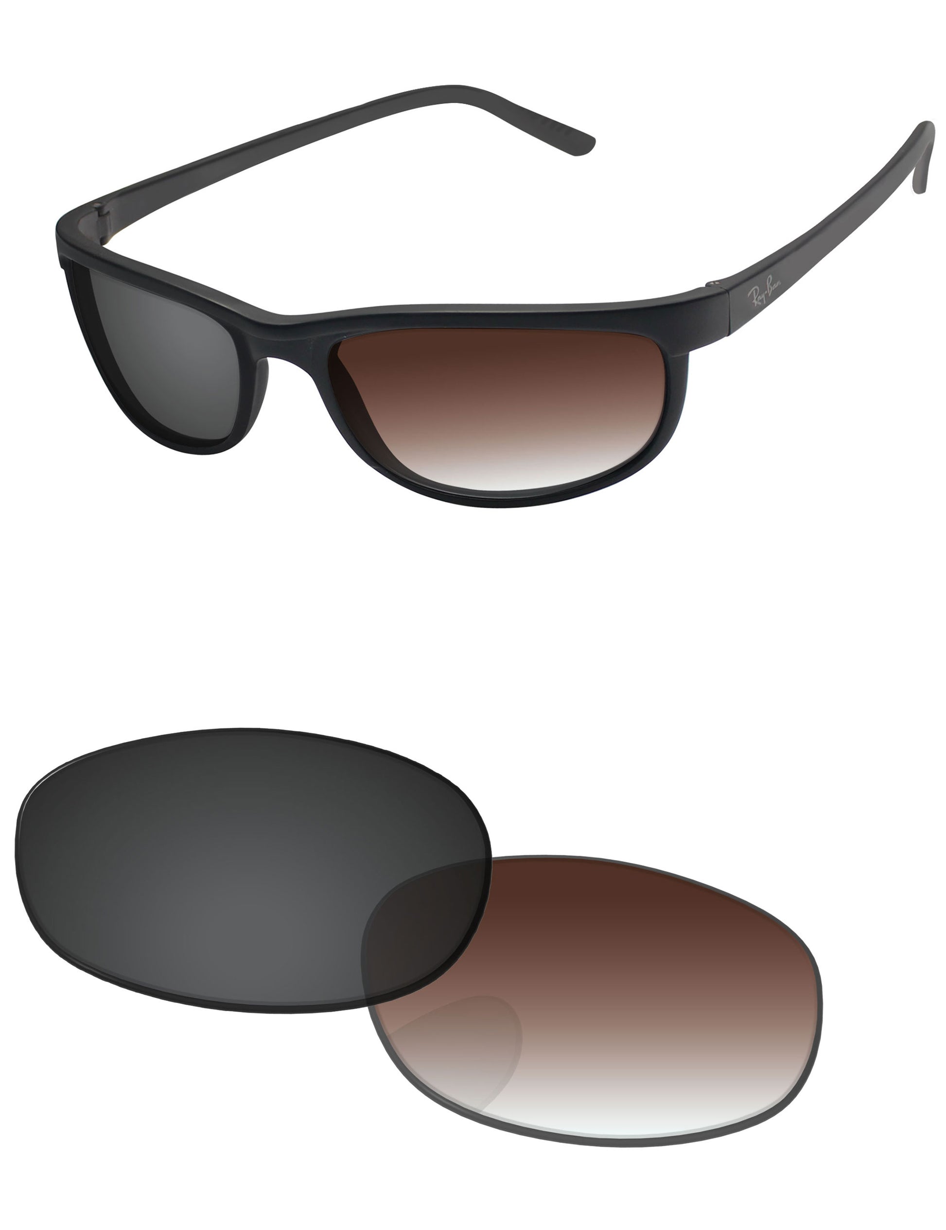 Brown Gradient Gray Photochromic-Standard