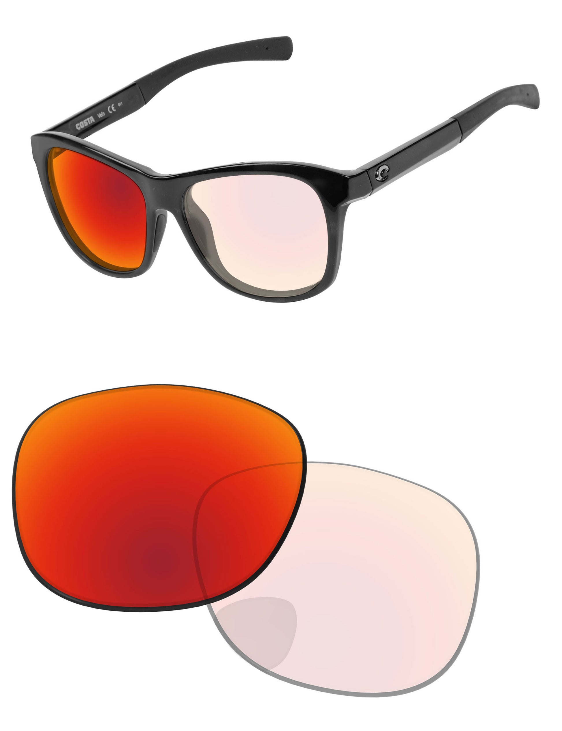 Adapt Red Shield Photochromic-Pro+
