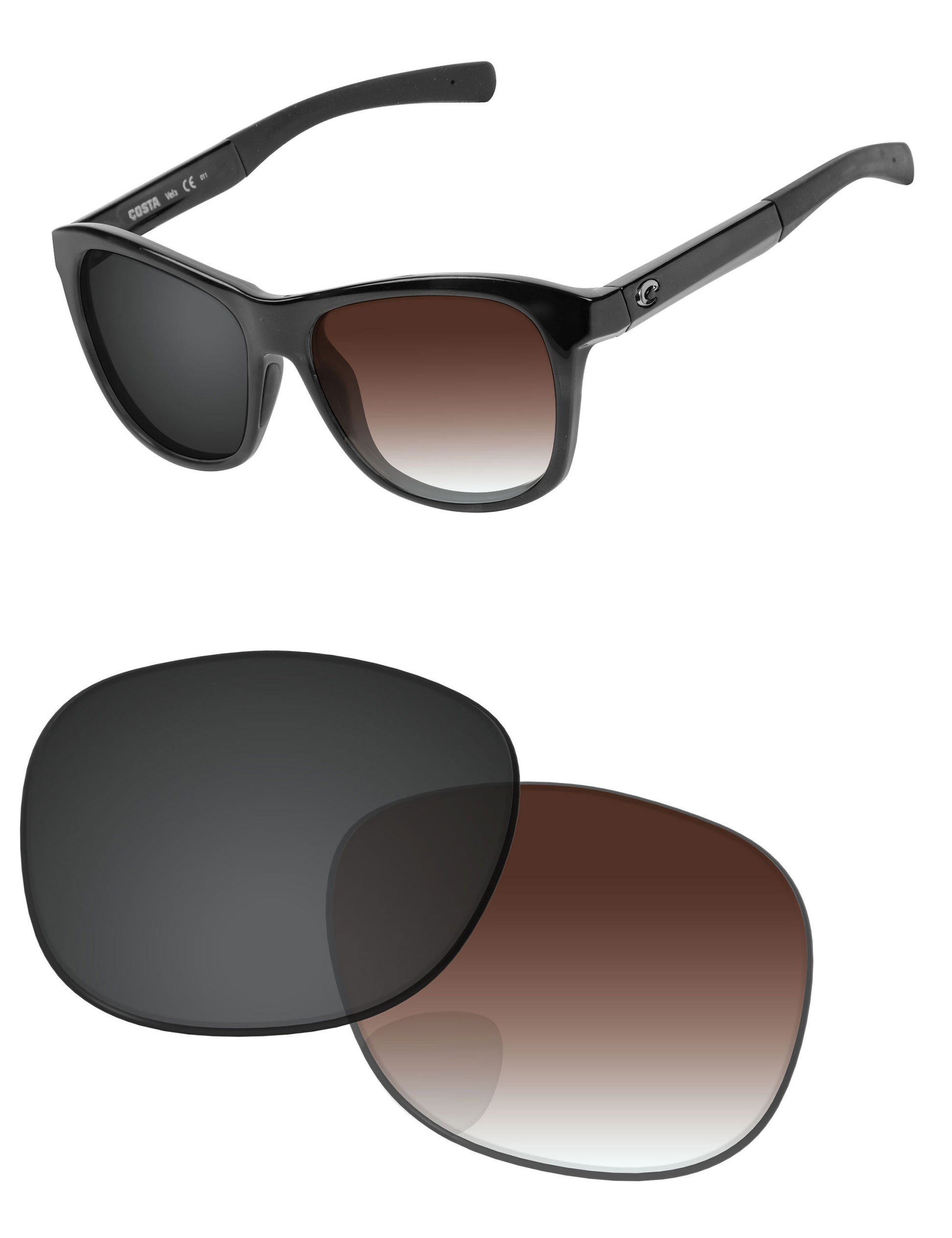 Brown Gradient Gray Photochromic-Standard