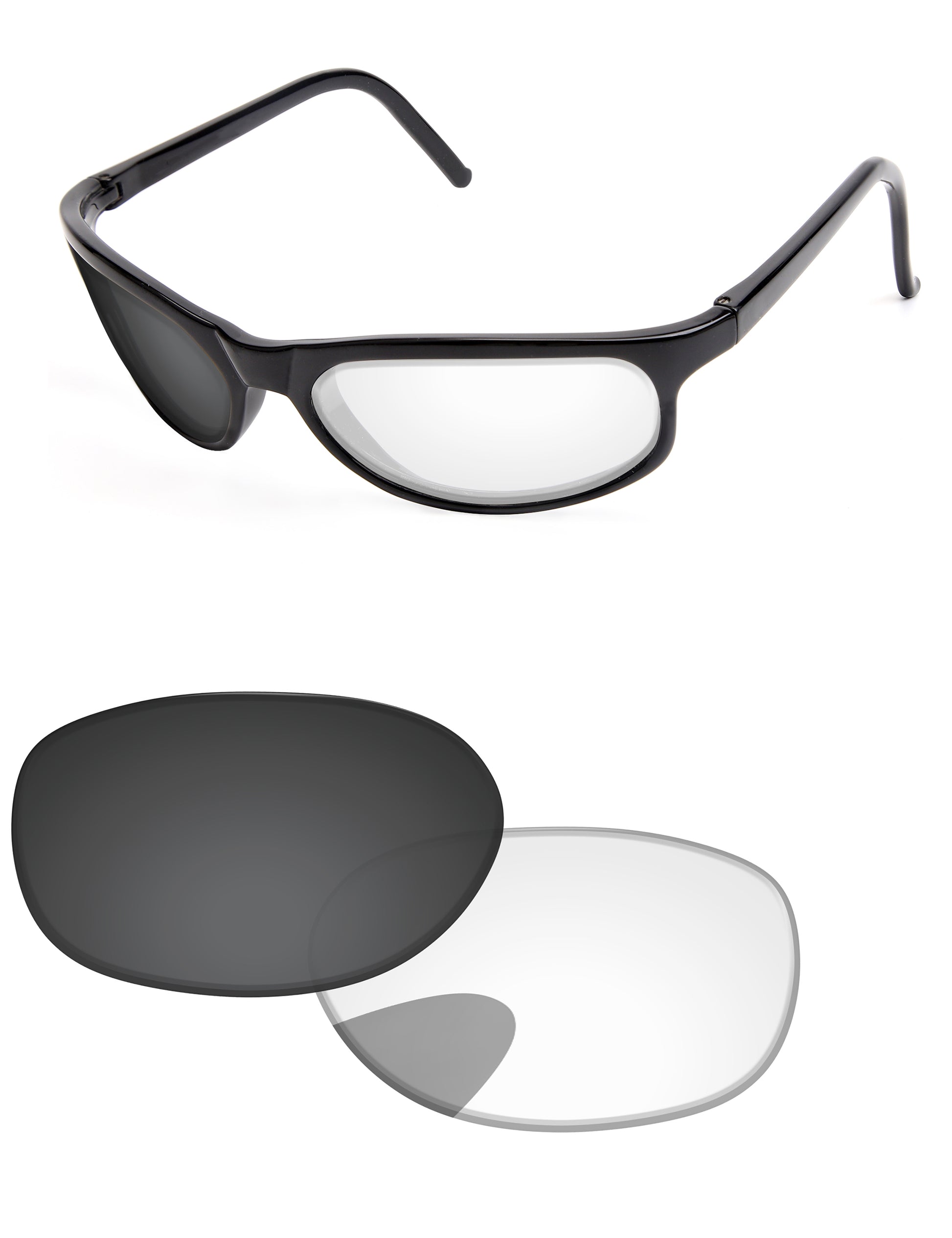 Eclipse Gray Photochromic Blue Light Blocking-Pro+