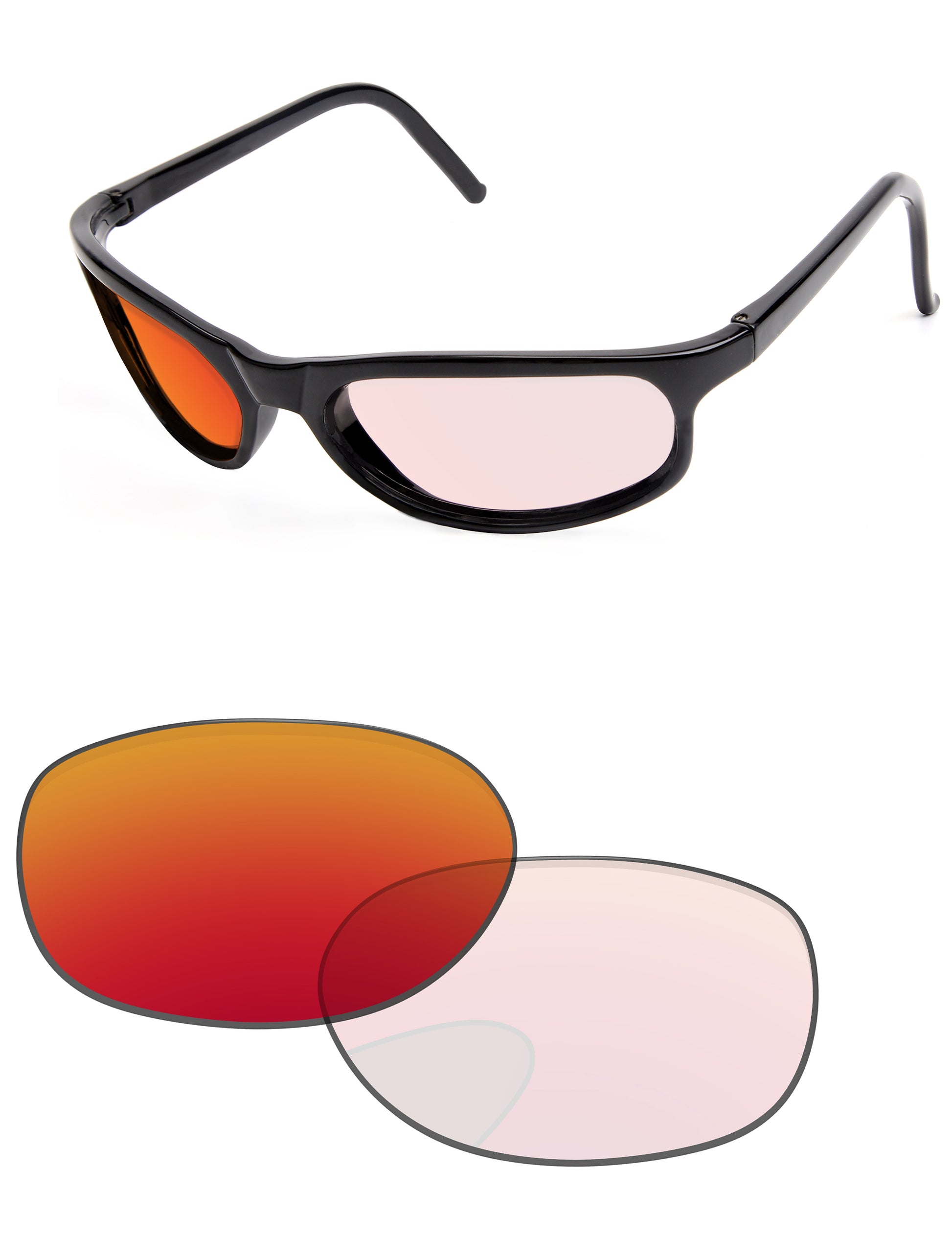 Eclipse Red Shield Photochromic-Pro+
