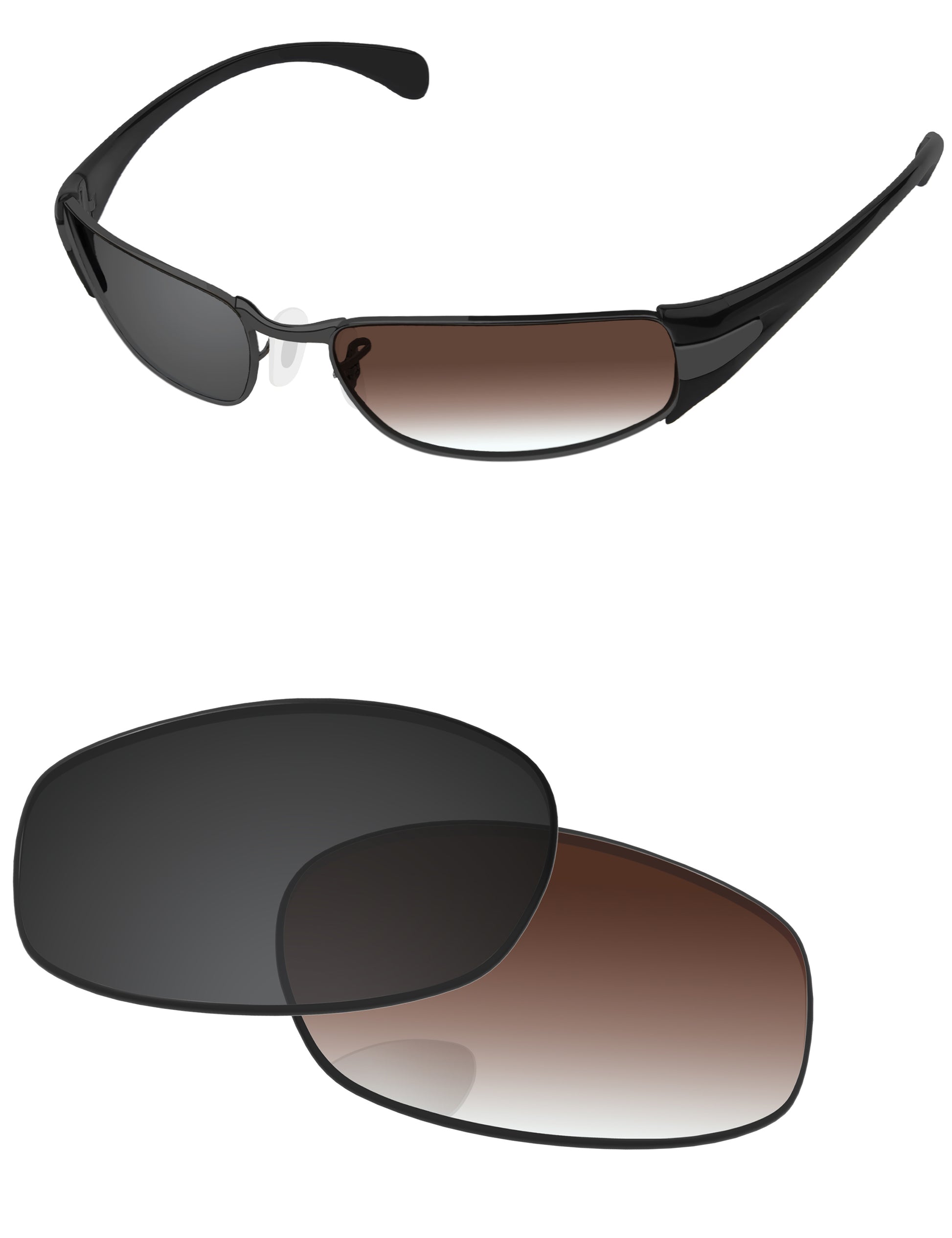 Brown Gradient Gray Photochromic-Standard