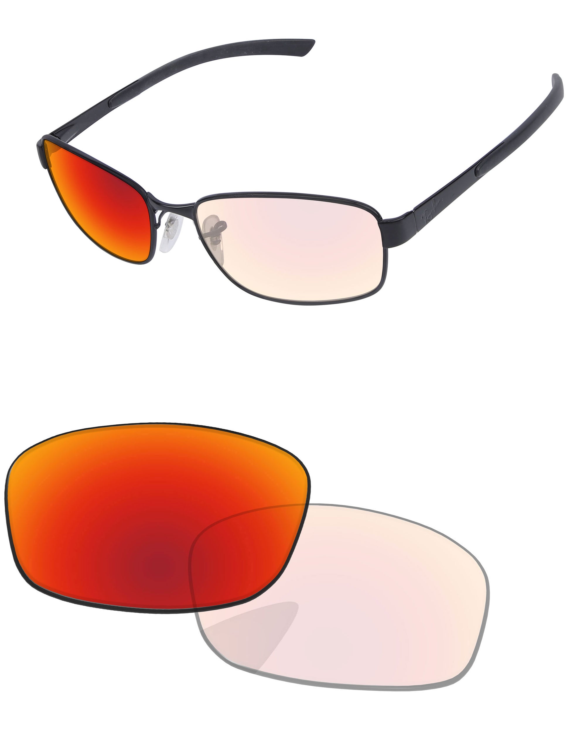 Adapt Red Shield Photochromic-Pro+