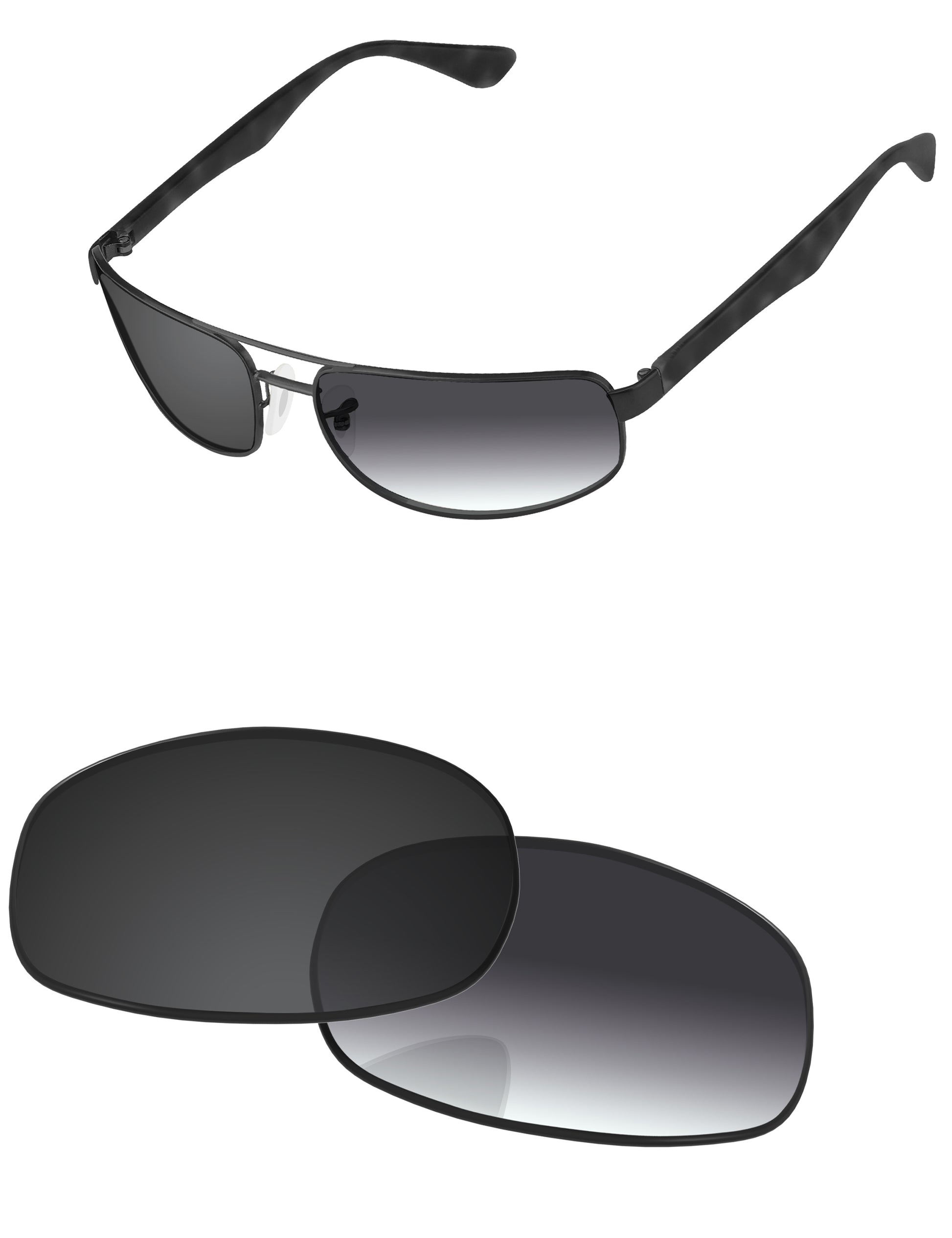 Gray Gradient Photochromic-Standard