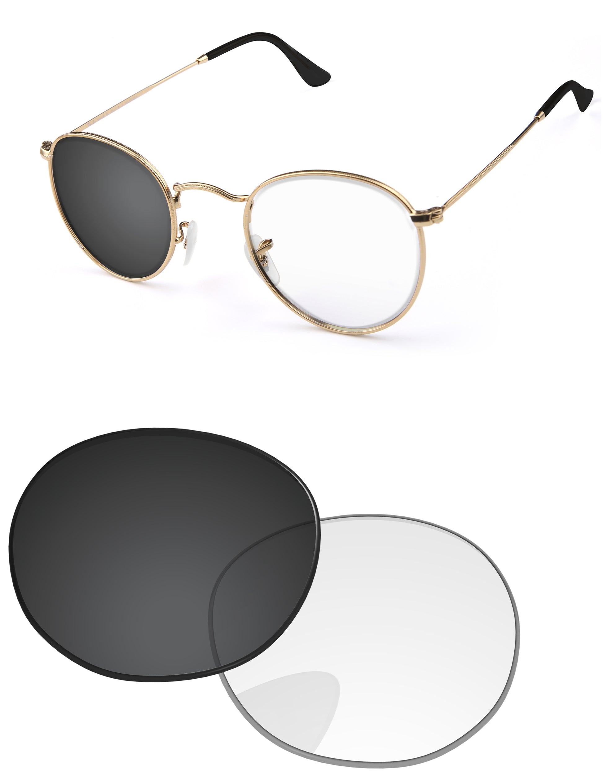 Adapt Gray Photochromic Blue Light Blocking-Pro+