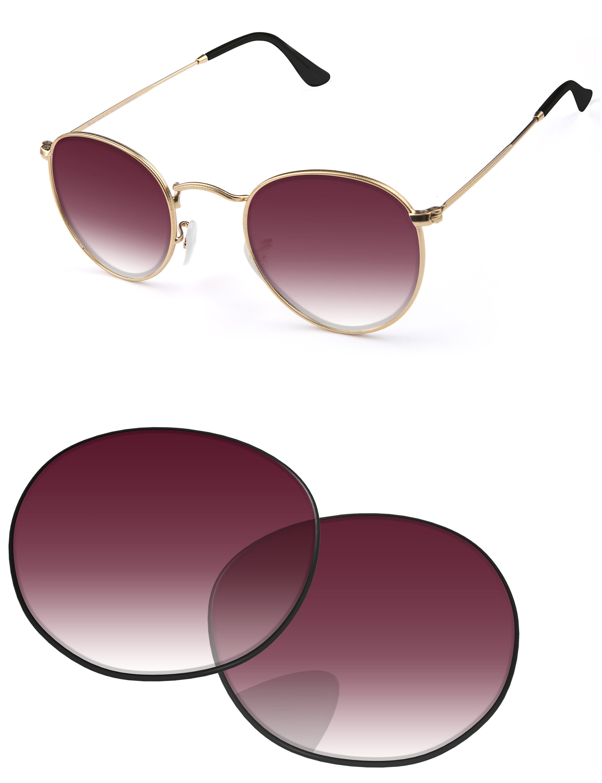 Burgundy Gradient-Standard