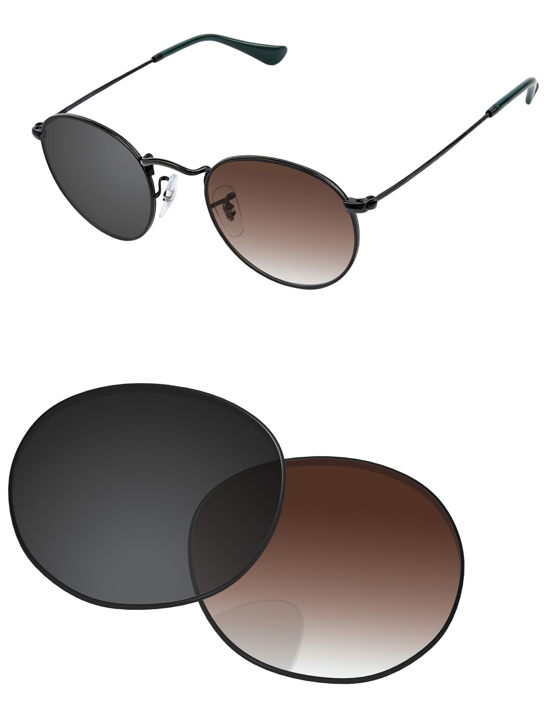Brown Gradient Gray Photochromic-Standard