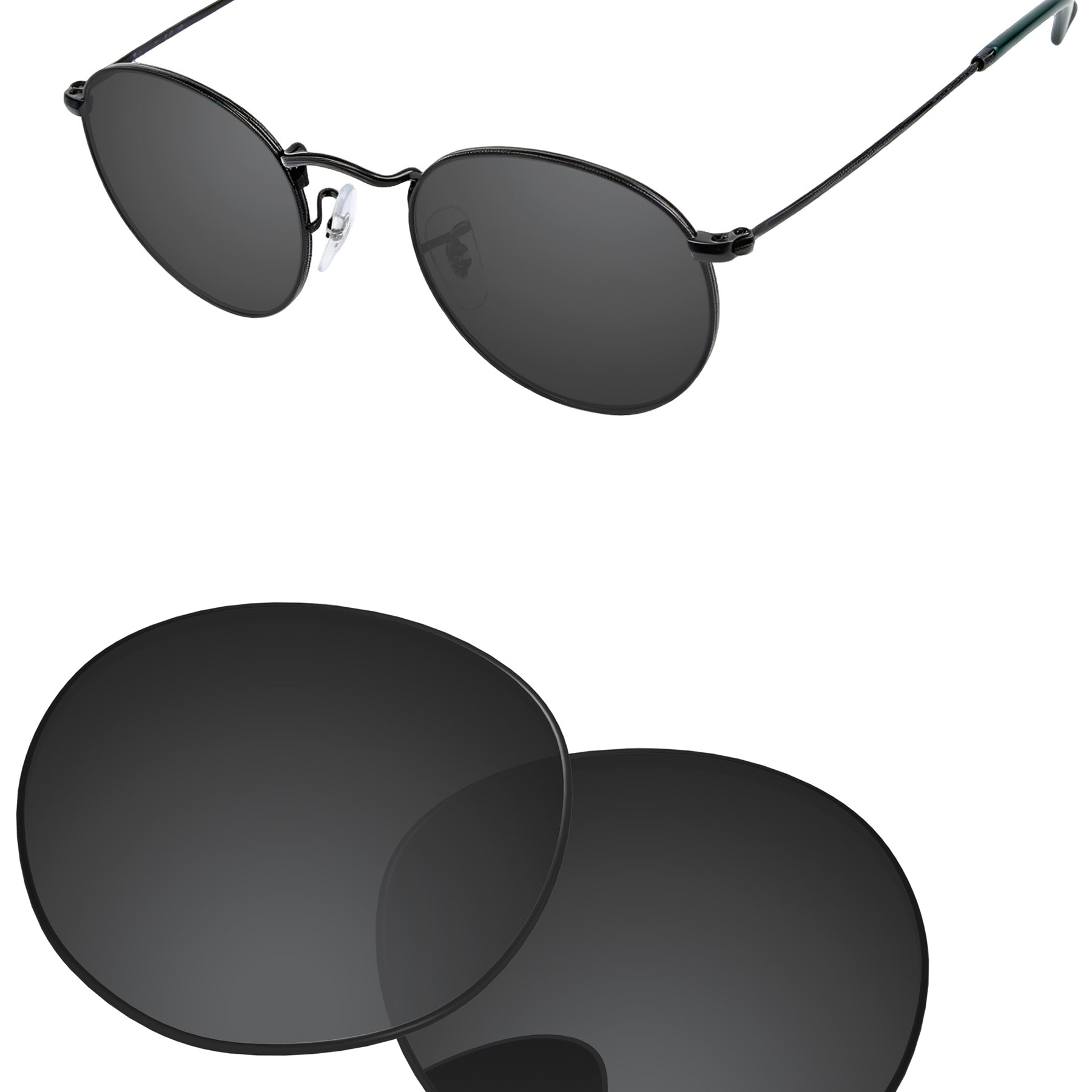 Solid Black-Standard