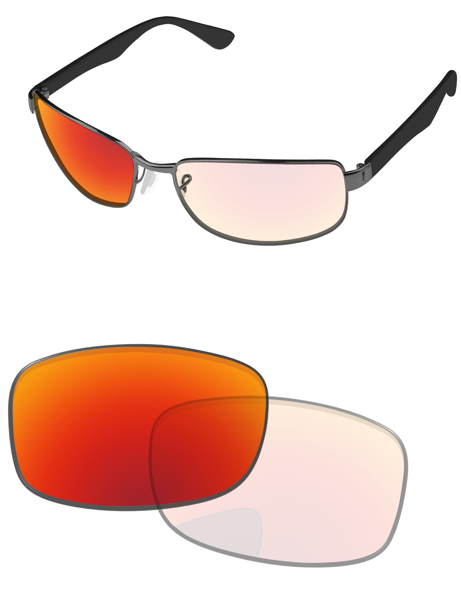 Adapt Red Shield Photochromic-Pro+