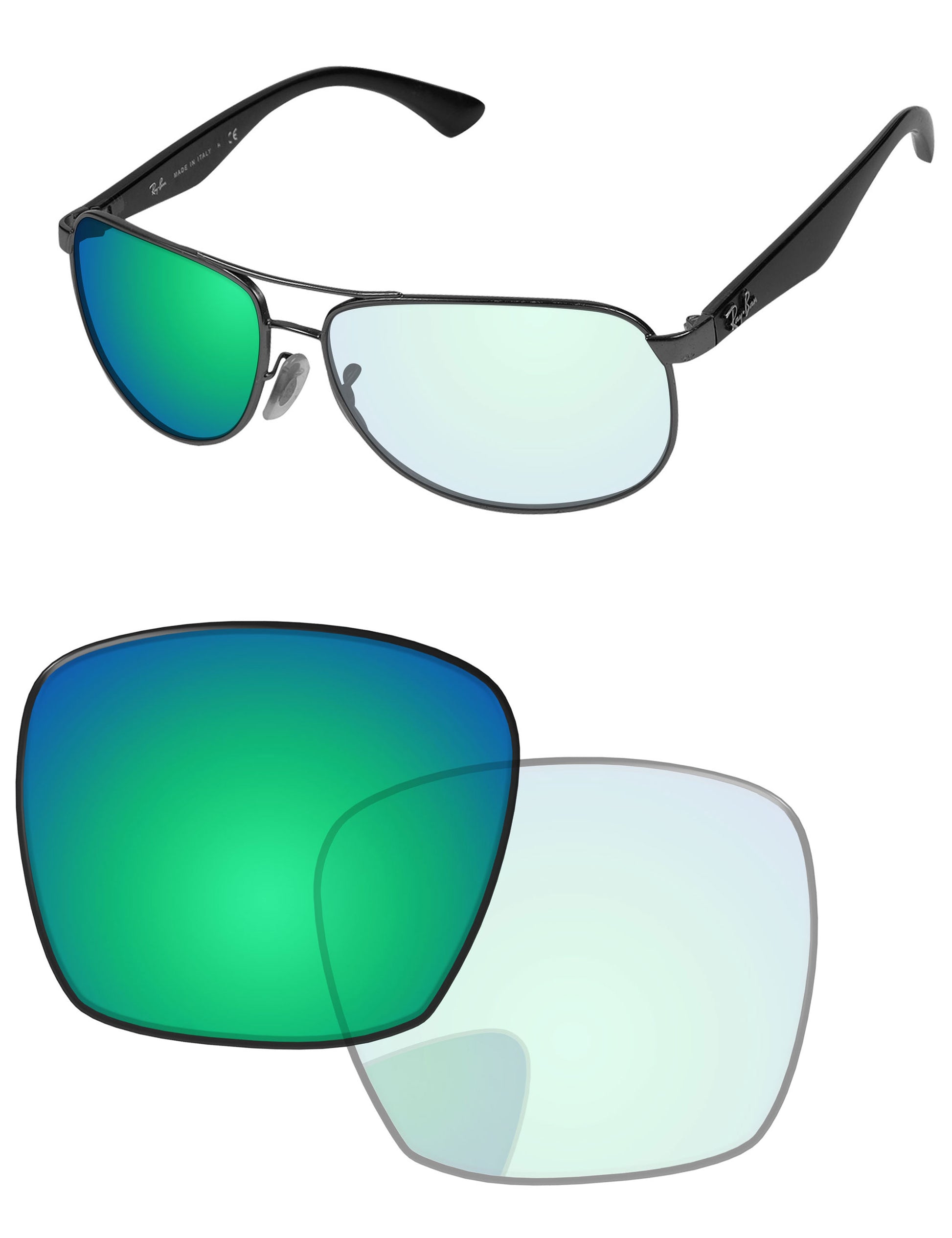 Adapt Green Shield Photochromic-Pro+
