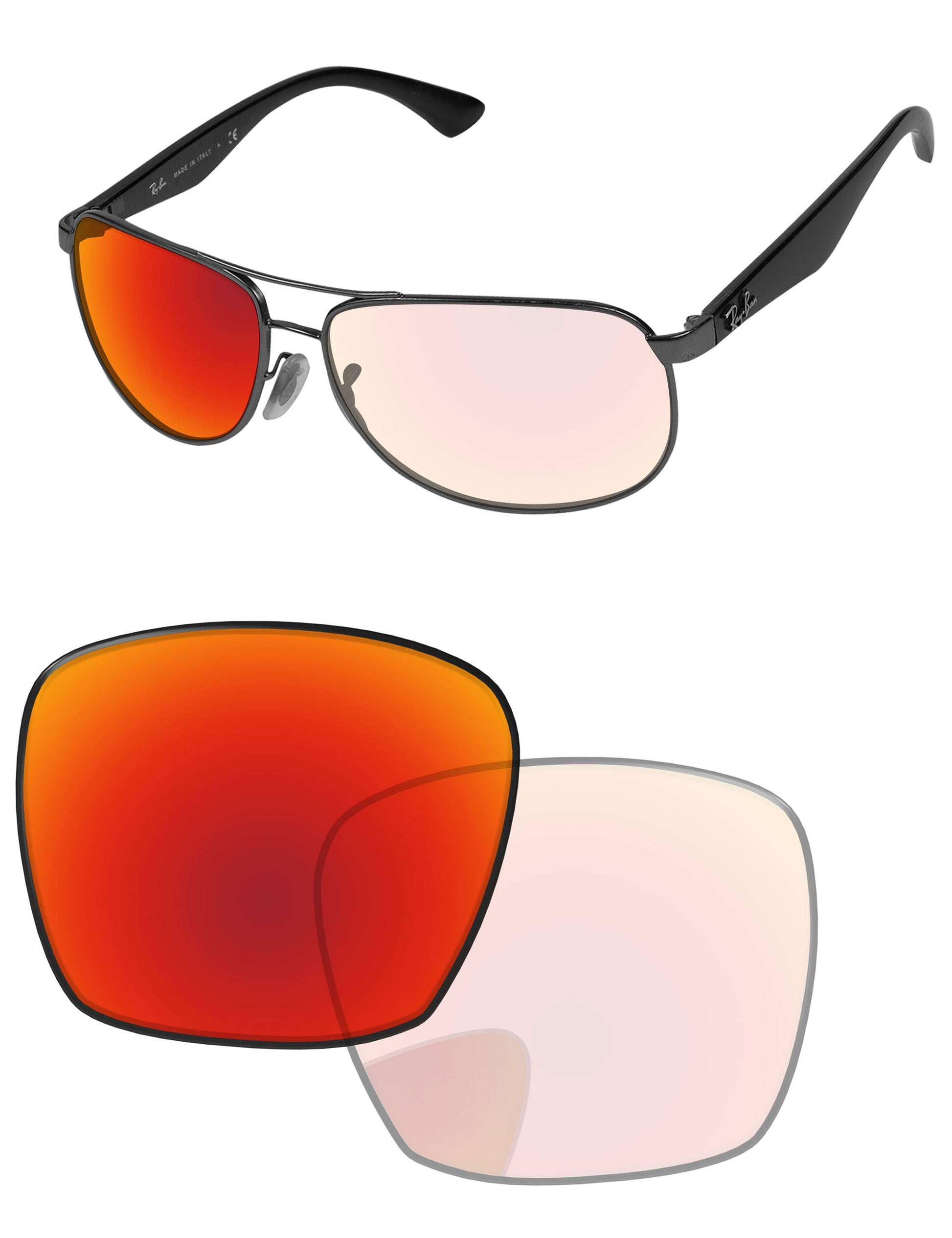 Adapt Red Shield Photochromic-Pro+