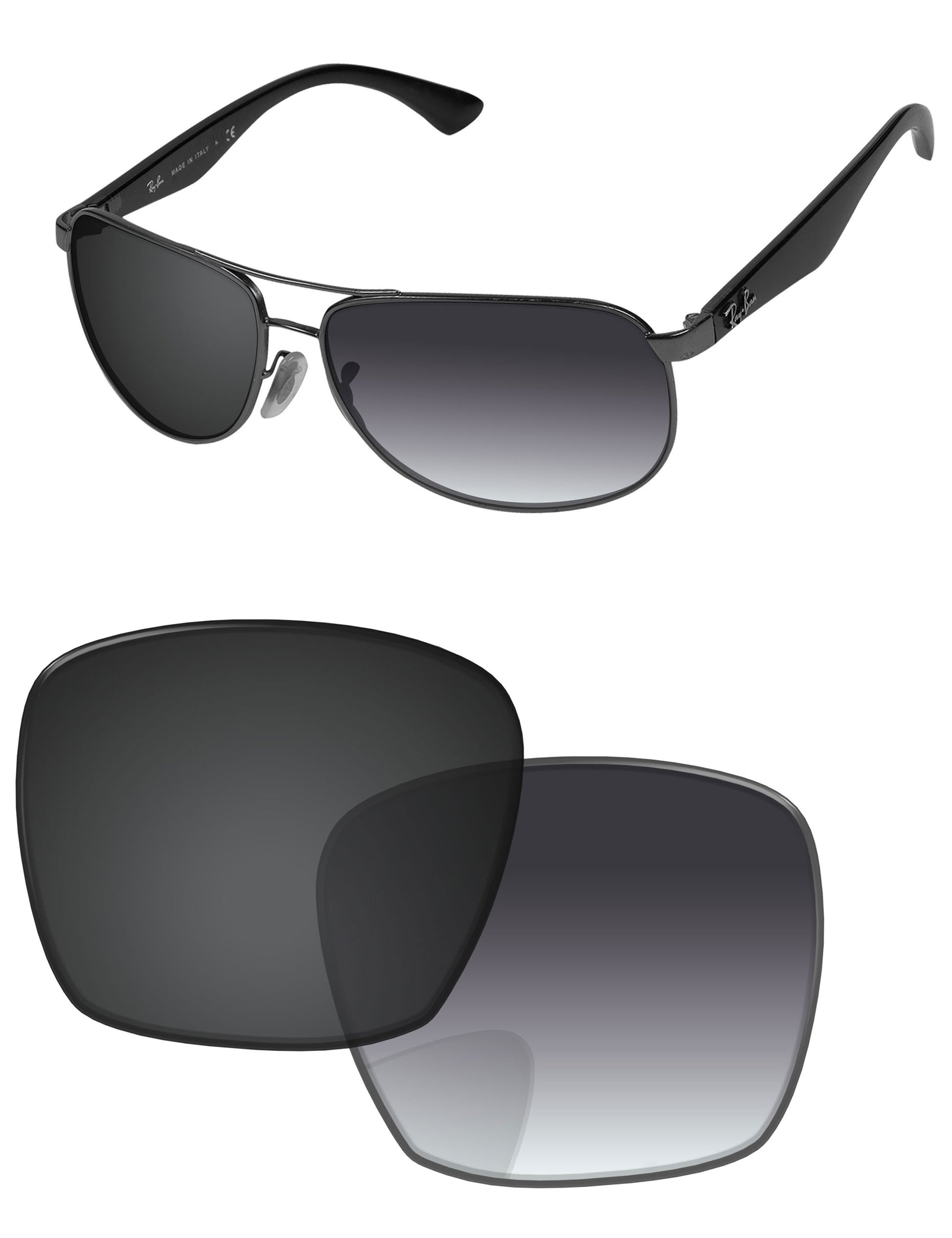 Gray Gradient Photochromic-Standard
