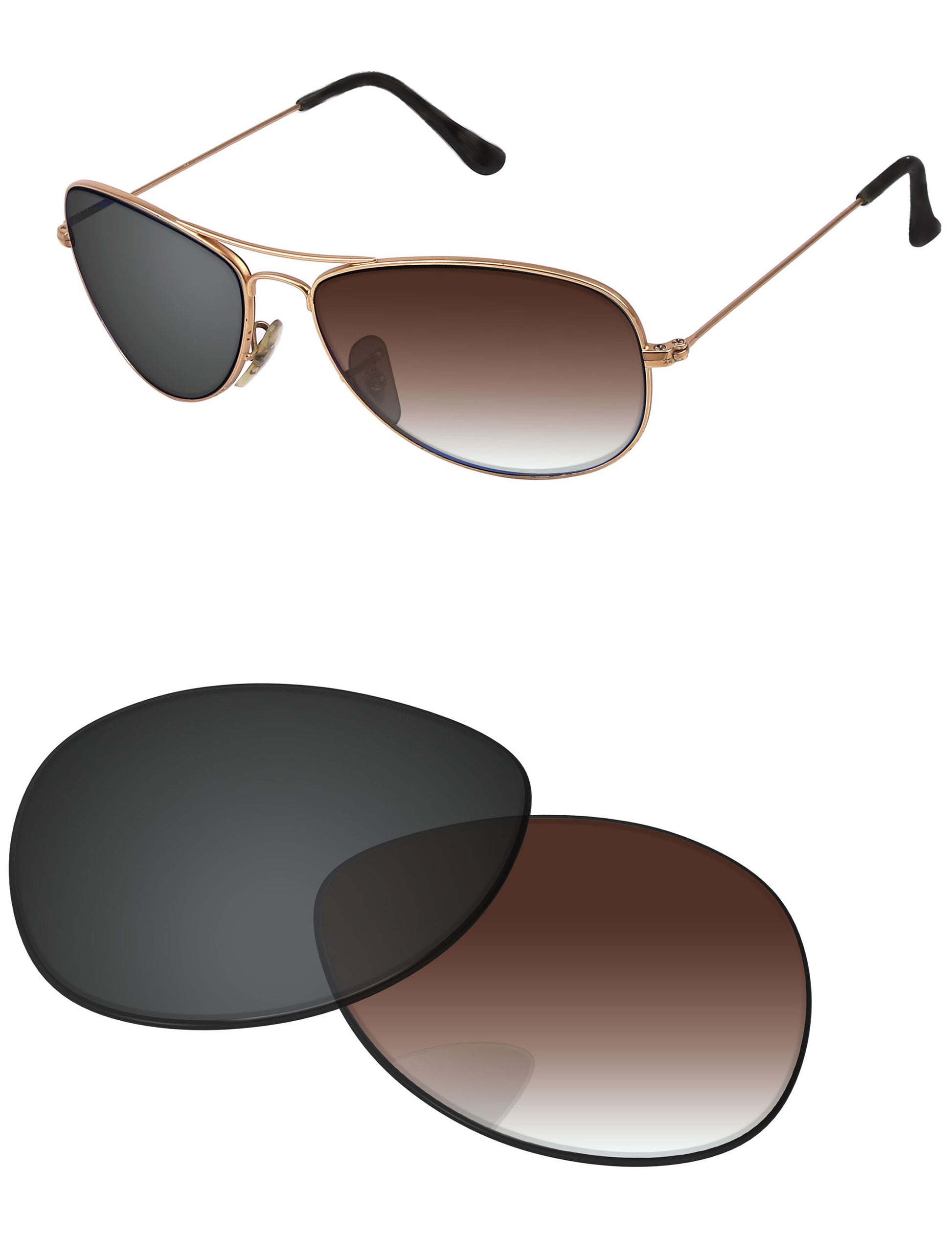 Brown Gradient Gray Photochromic-Standard