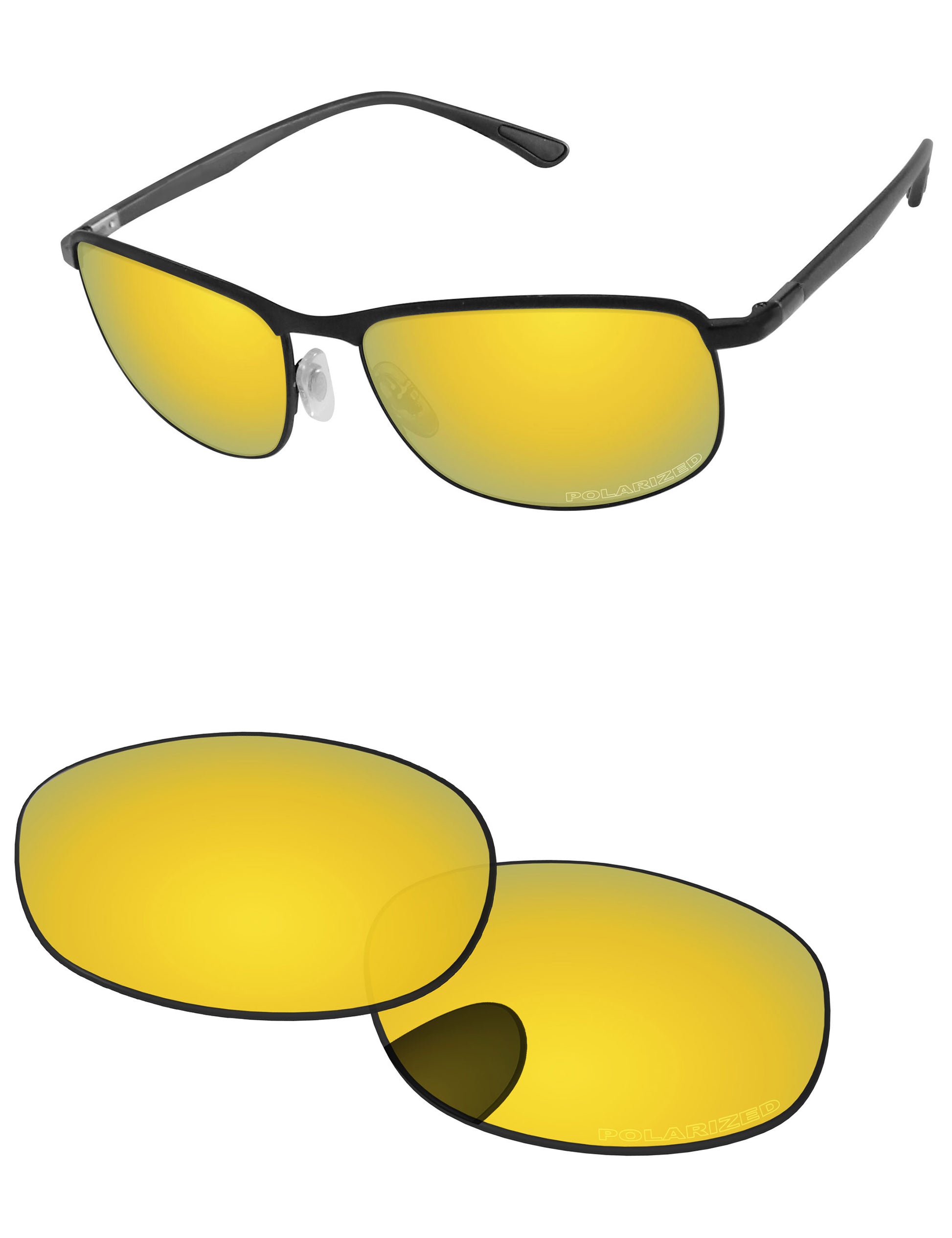Replacement Lenses for Ray-Ban Chromance RB3671CH 60mm