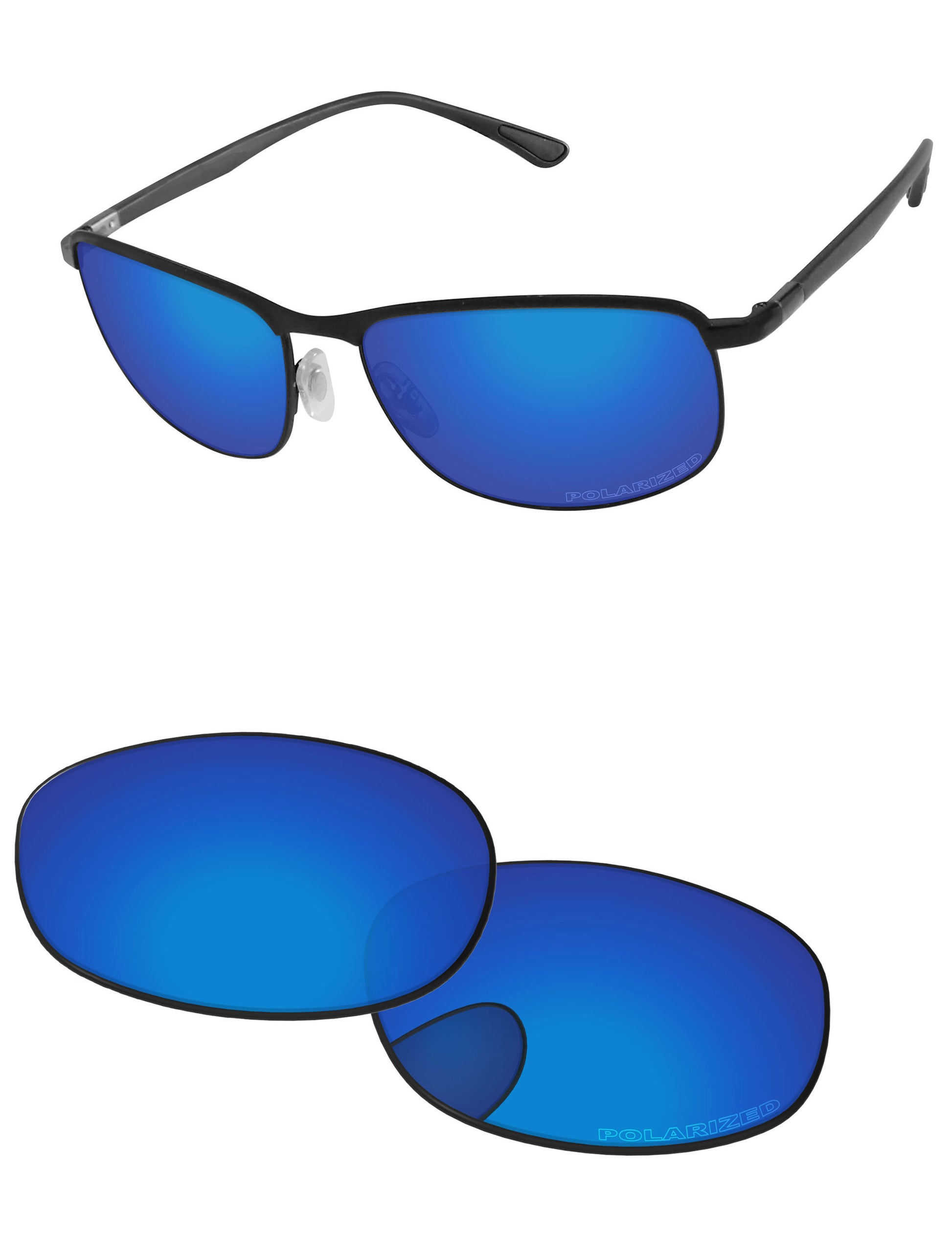 Replacement Lenses for Ray-Ban Chromance RB3671CH 60mm