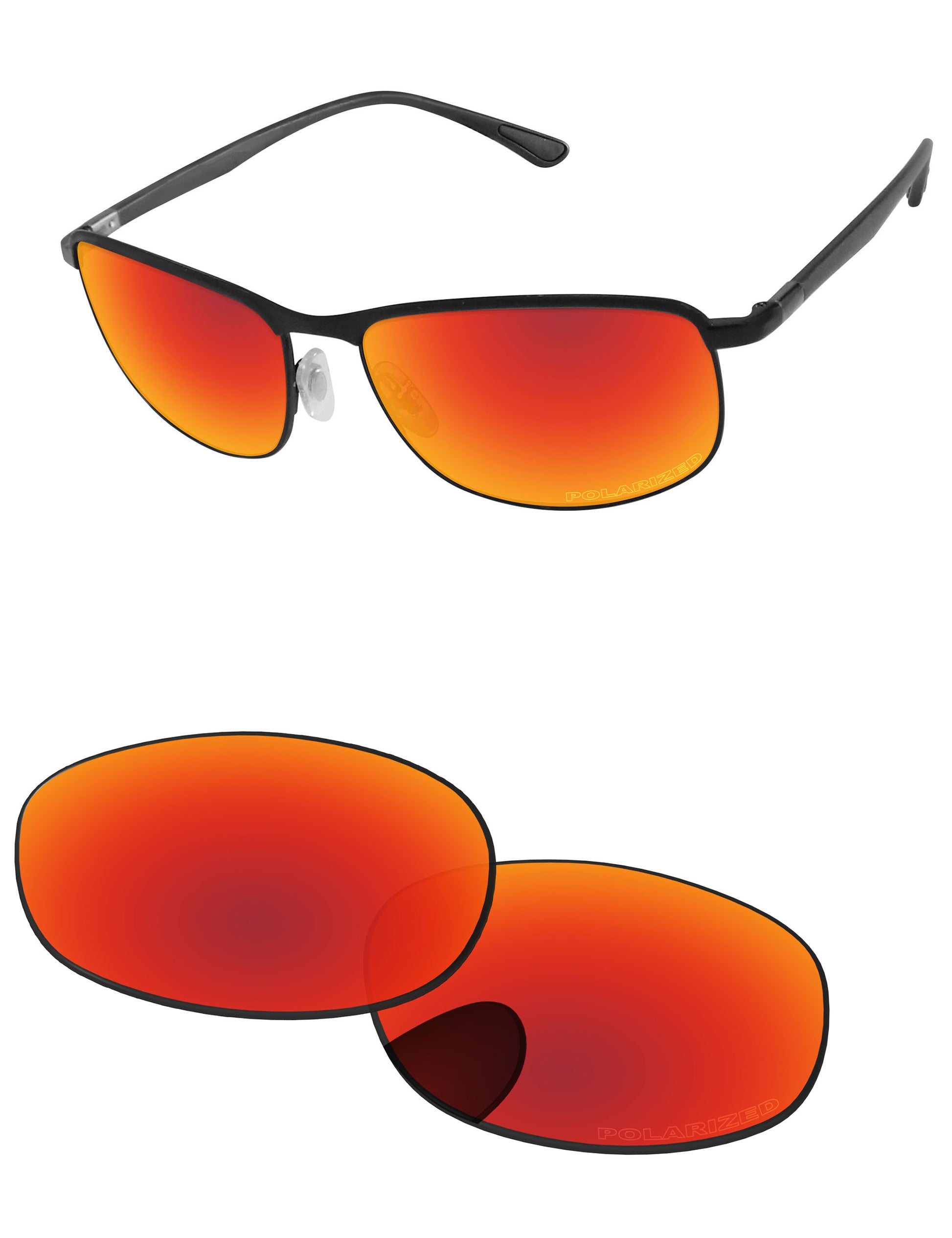 Replacement Lenses for Ray-Ban Chromance RB3671CH 60mm