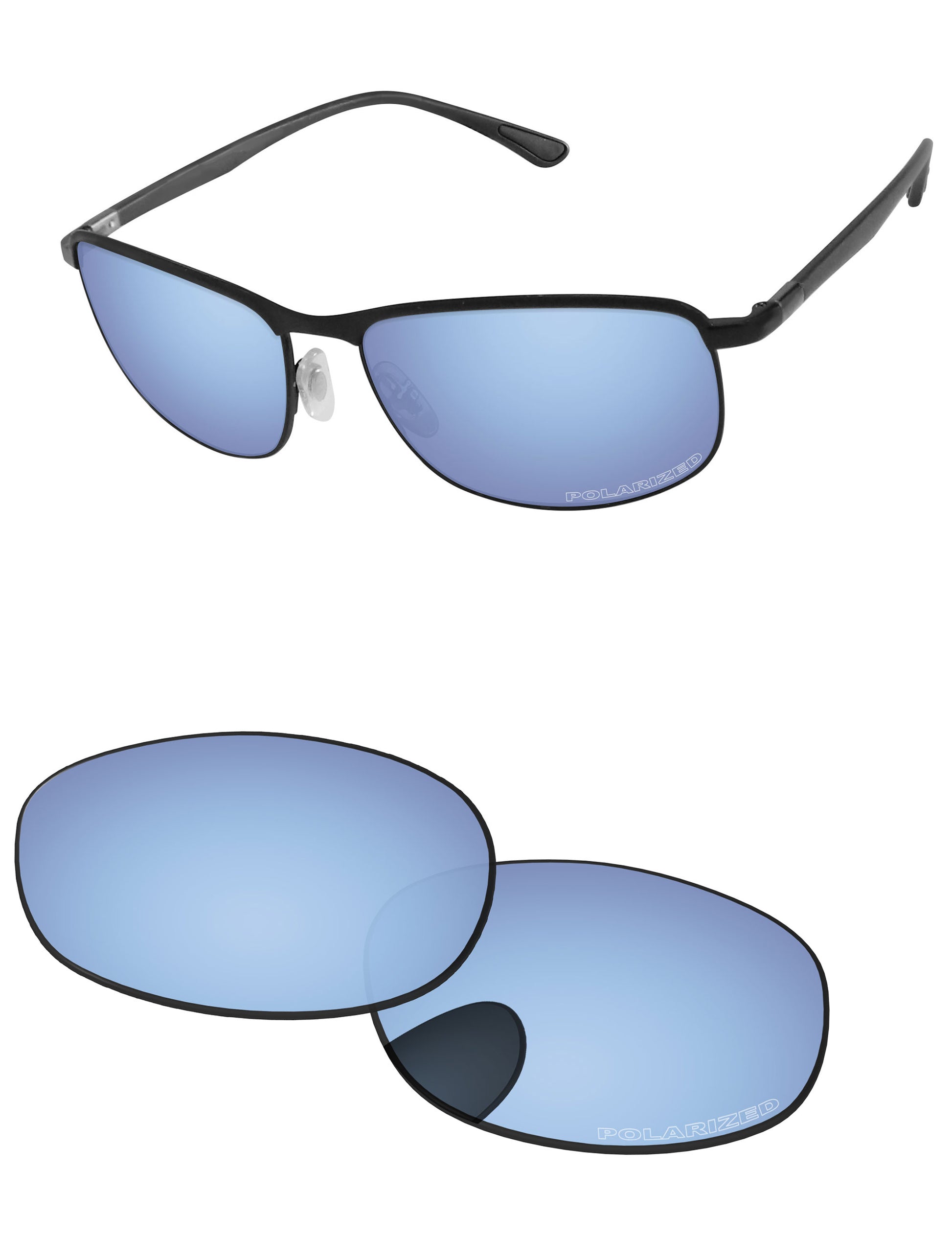 Replacement Lenses for Ray-Ban Chromance RB3671CH 60mm