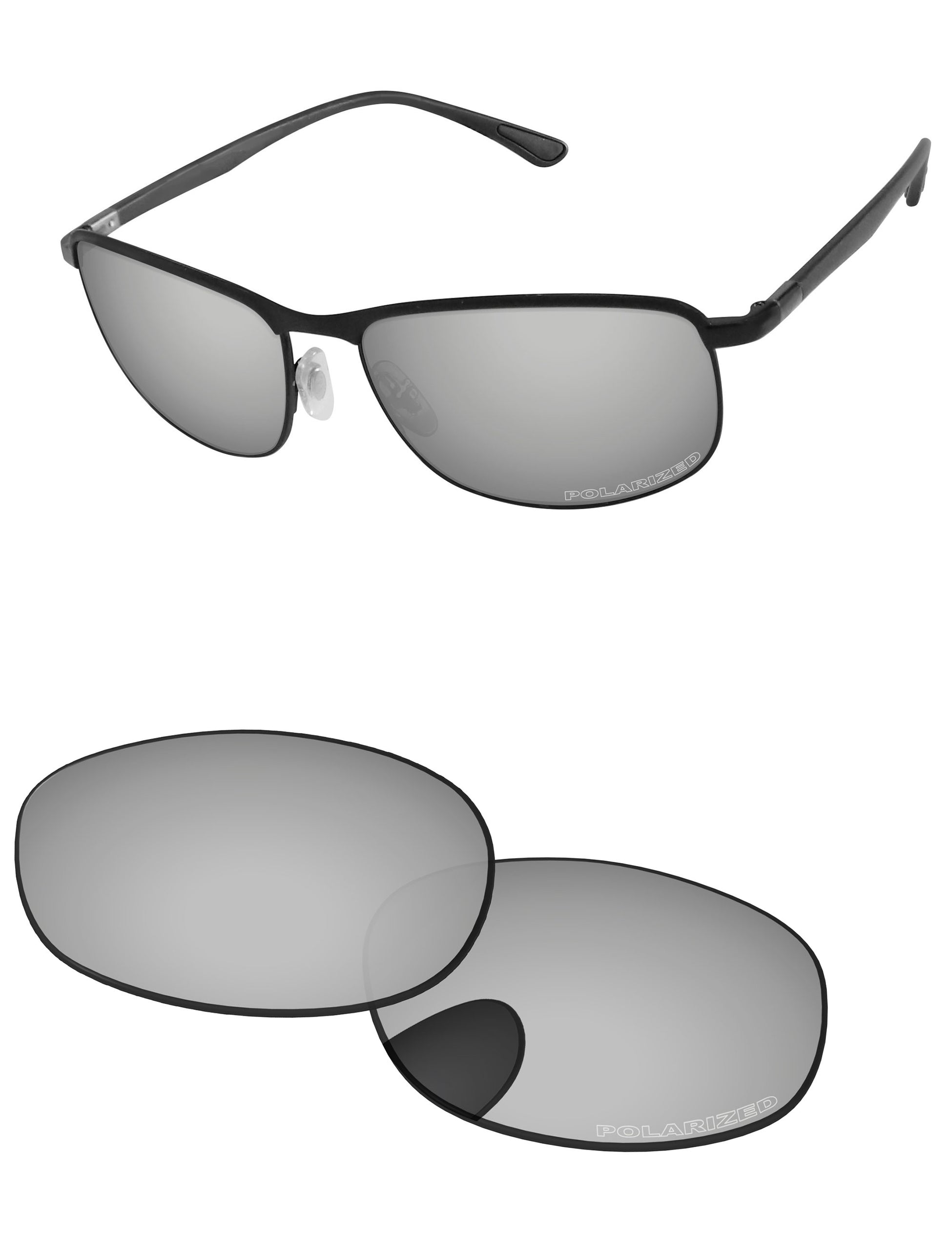 Replacement Lenses for Ray-Ban Chromance RB3671CH 60mm