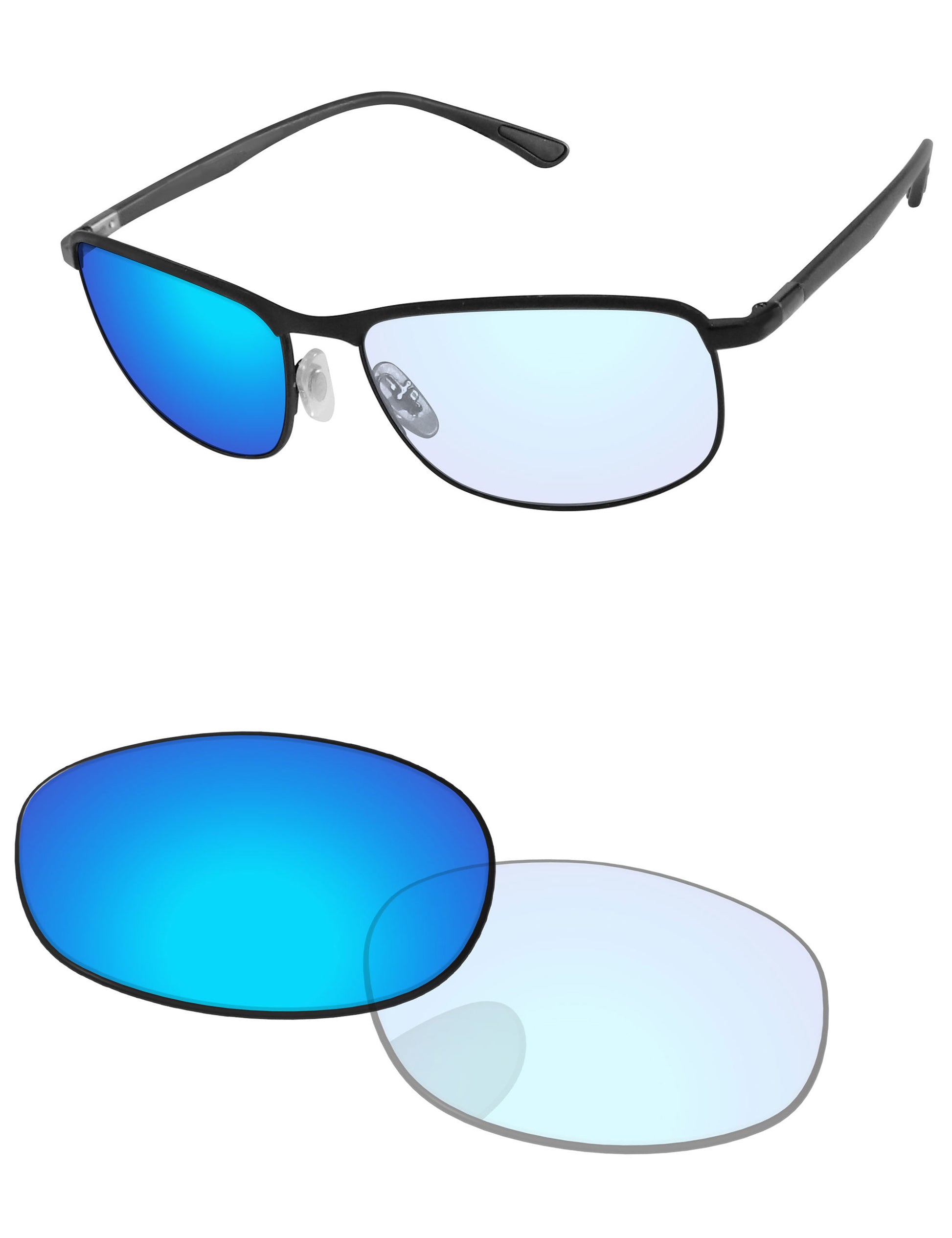 Replacement Lenses for Ray-Ban Chromance RB3671CH 60mm