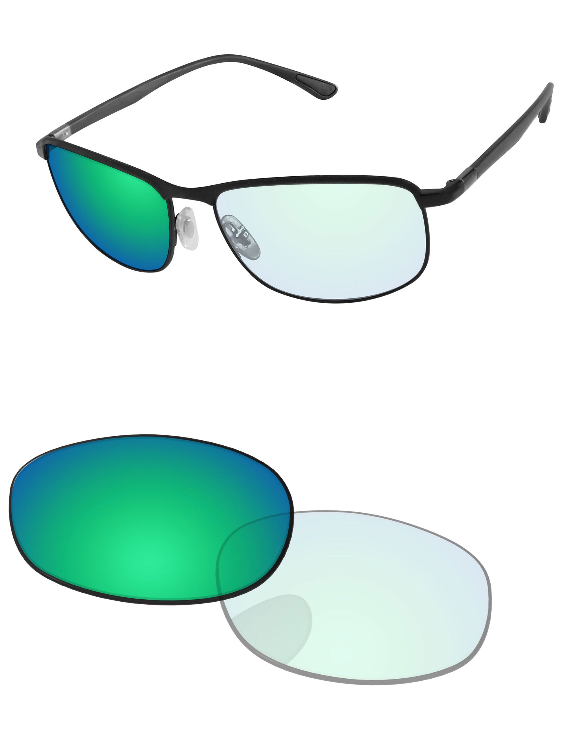 Replacement Lenses for Ray-Ban Chromance RB3671CH 60mm