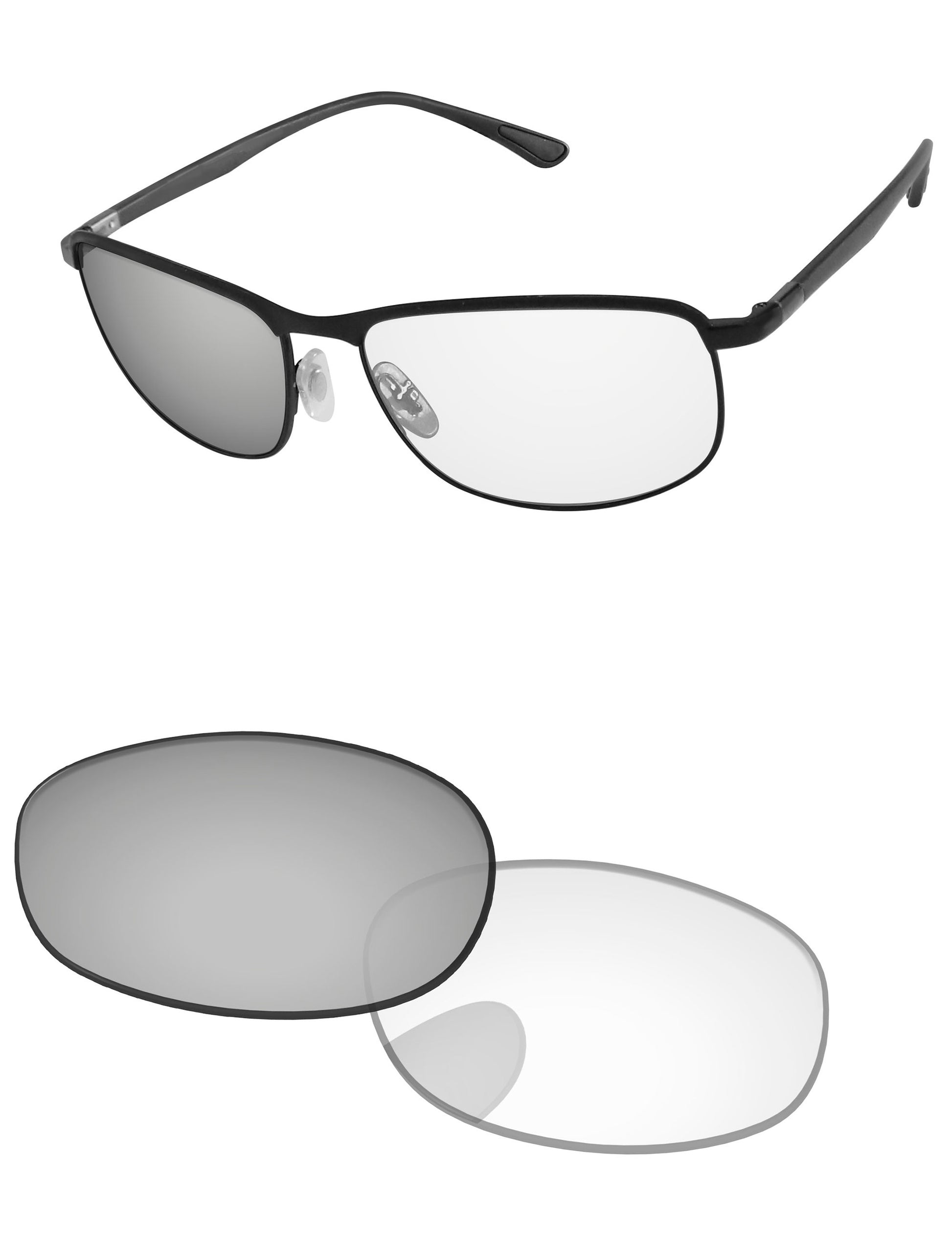 Replacement Lenses for Ray-Ban Chromance RB3671CH 60mm
