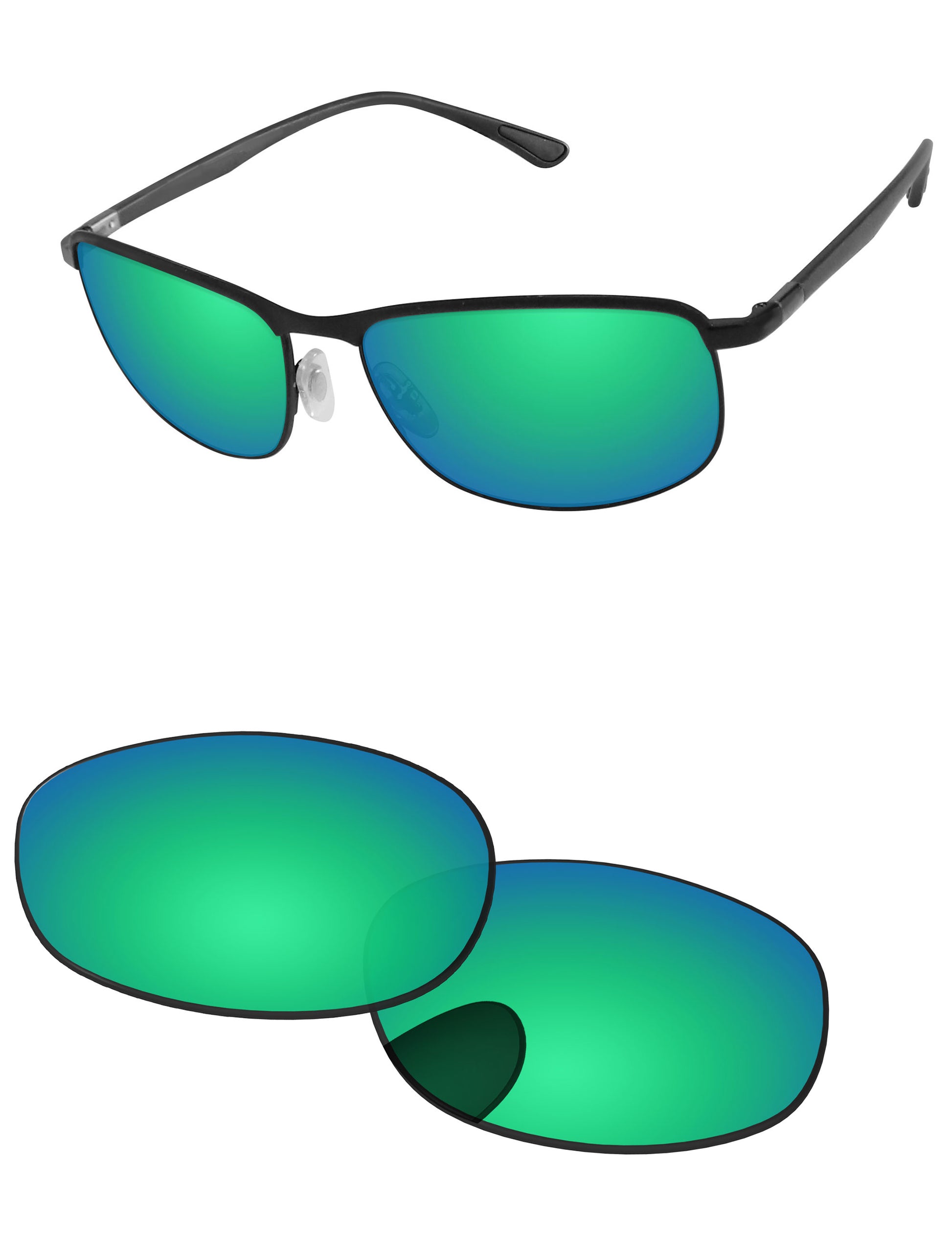 Replacement Lenses for Ray-Ban Chromance RB3671CH 60mm