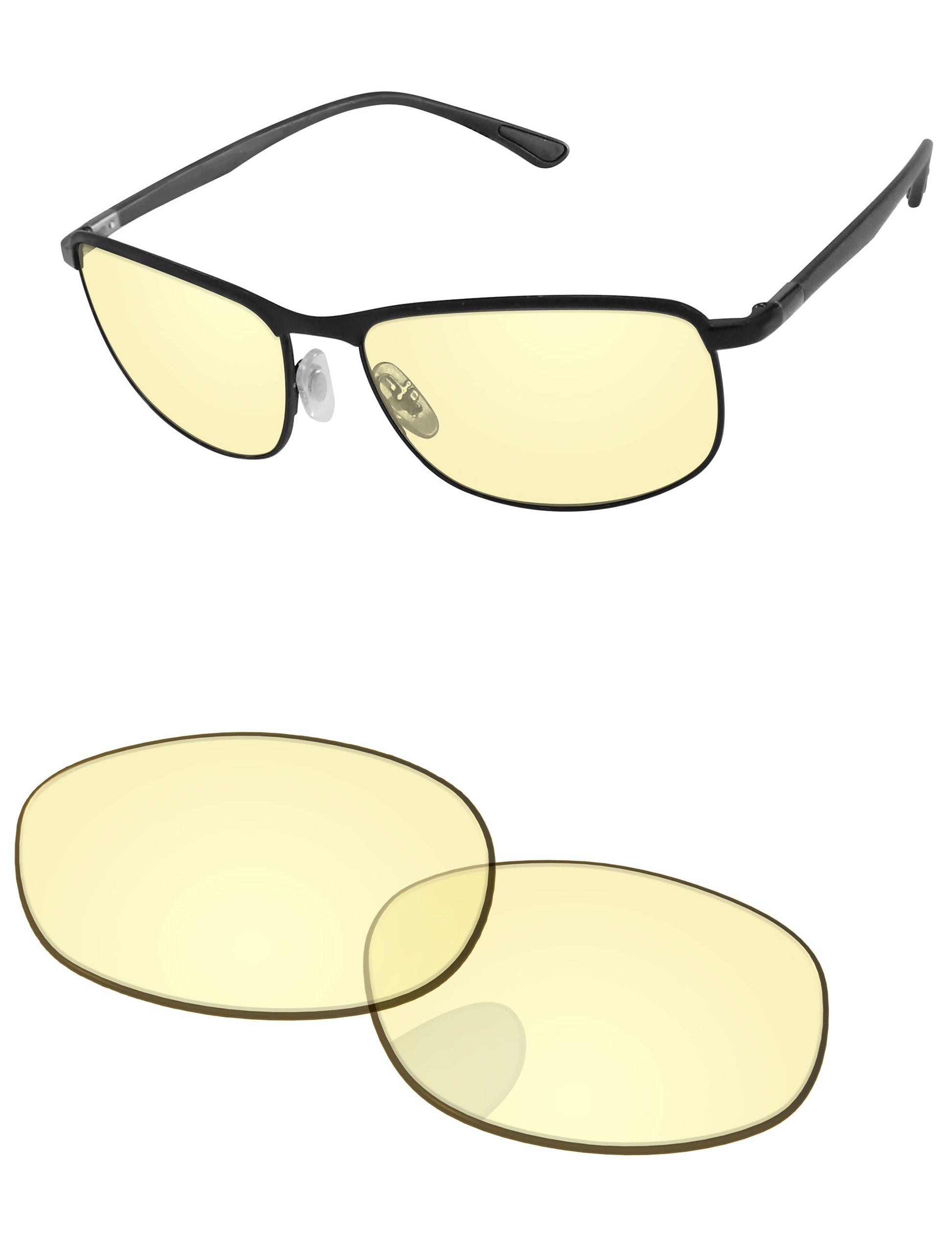 Replacement Lenses for Ray-Ban Chromance RB3671CH 60mm