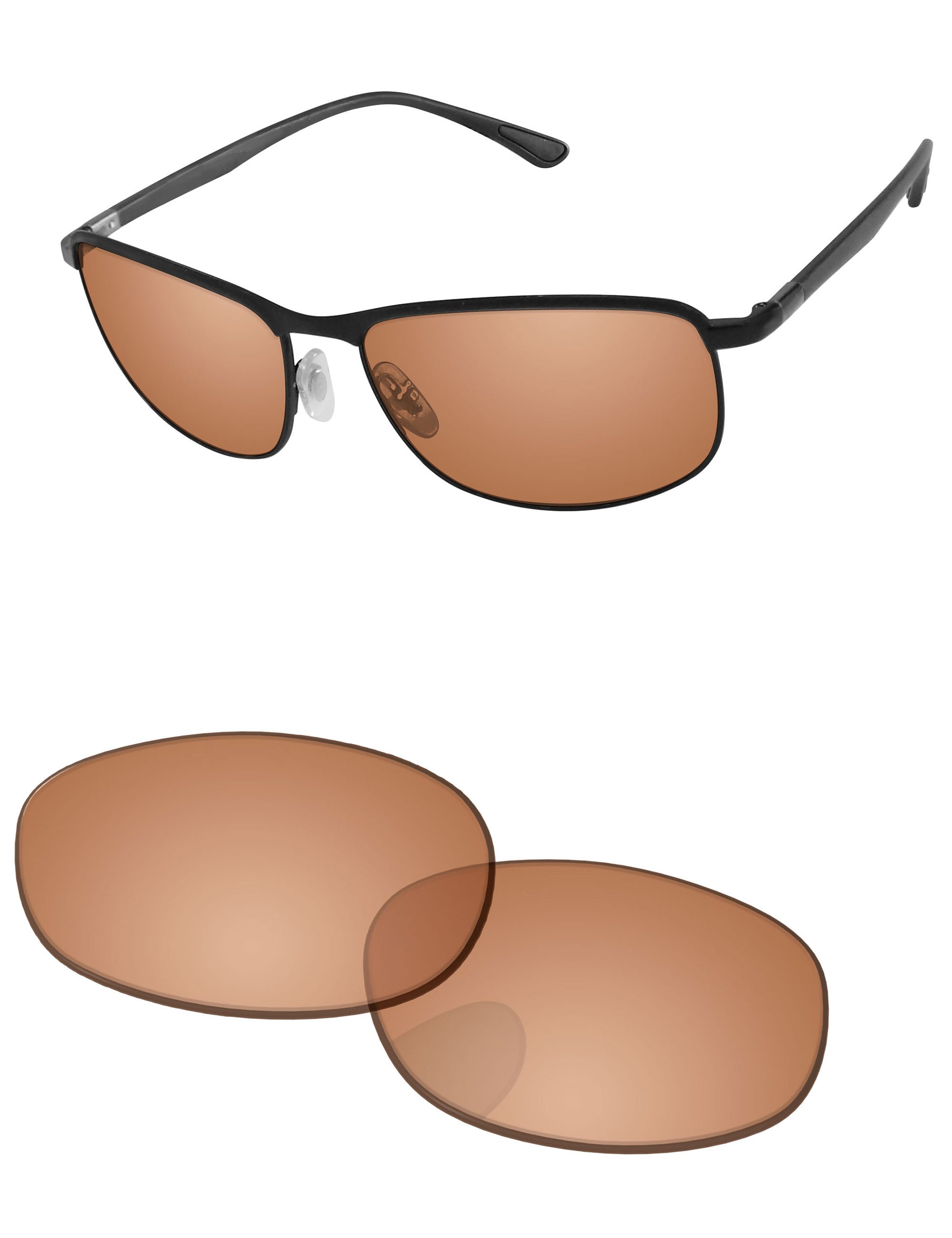 Replacement Lenses for Ray-Ban Chromance RB3671CH 60mm