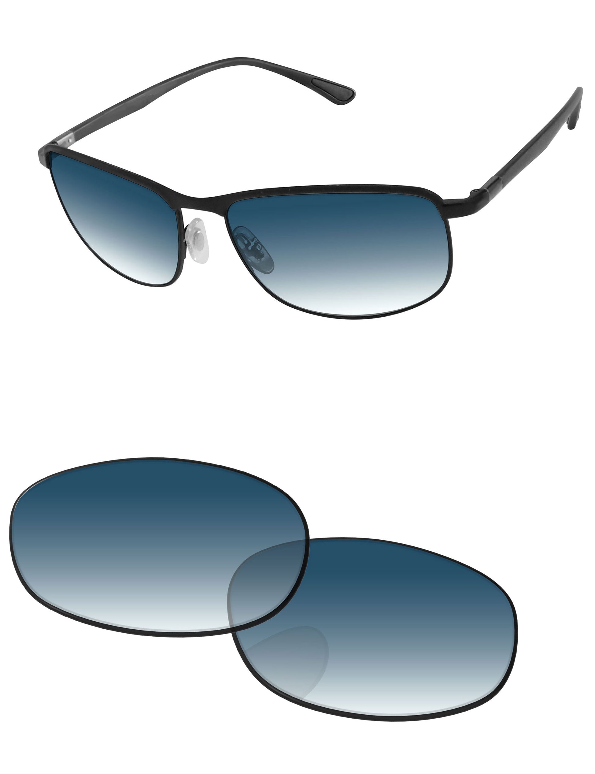 Replacement Lenses for Ray-Ban Chromance RB3671CH 60mm
