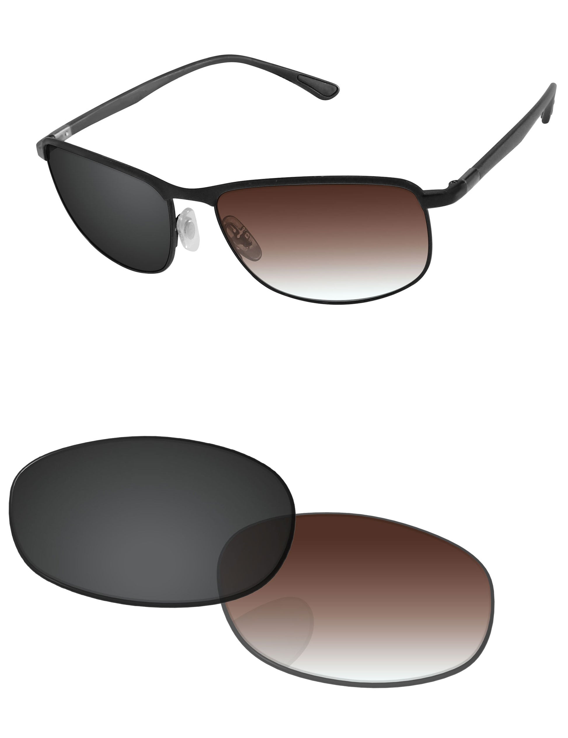 Replacement Lenses for Ray-Ban Chromance RB3671CH 60mm