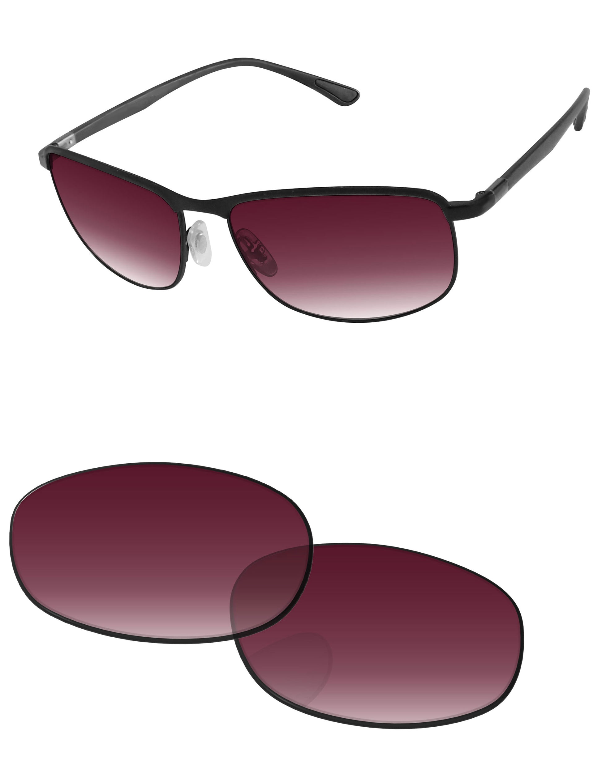 Replacement Lenses for Ray-Ban Chromance RB3671CH 60mm