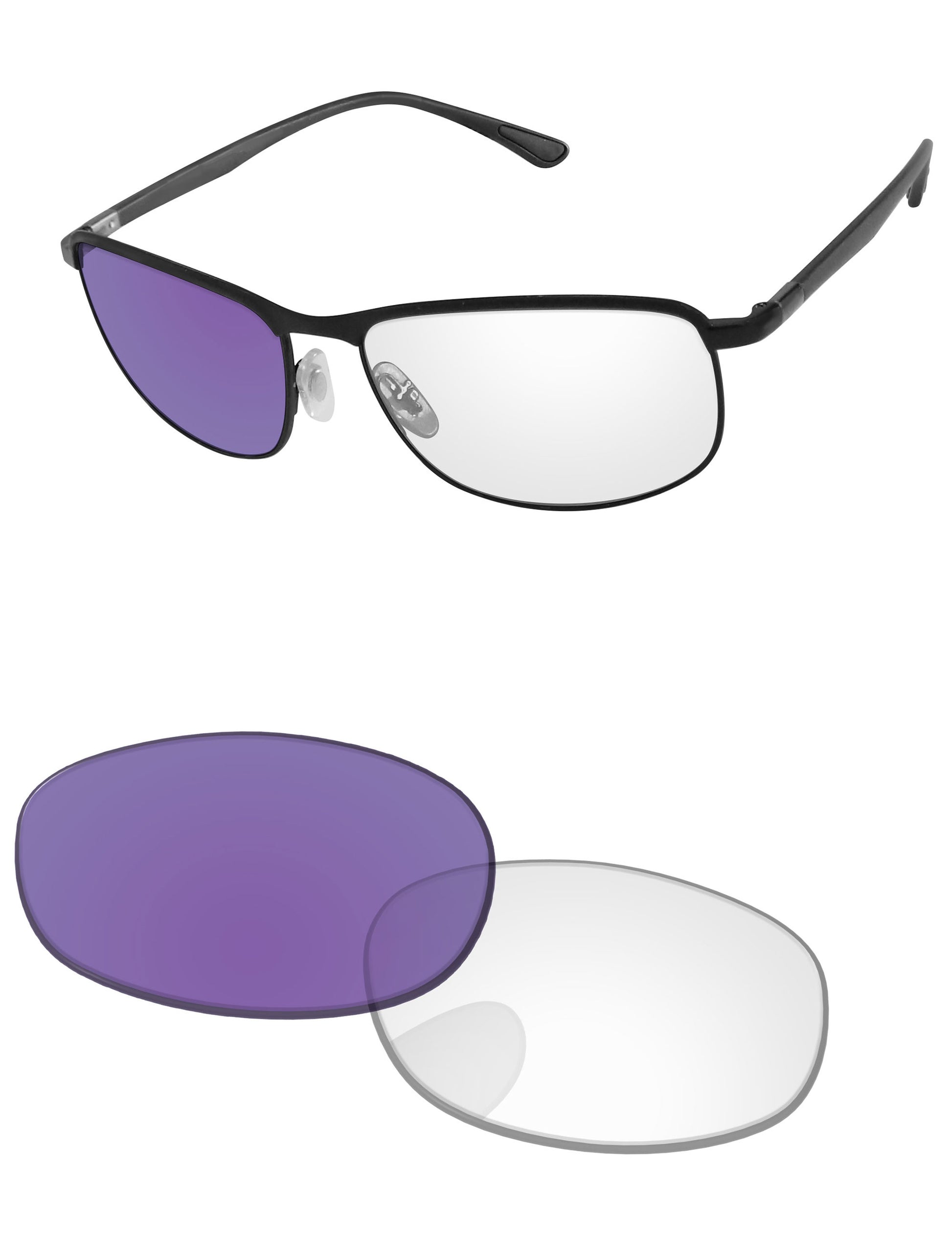 Replacement Lenses for Ray-Ban Chromance RB3671CH 60mm