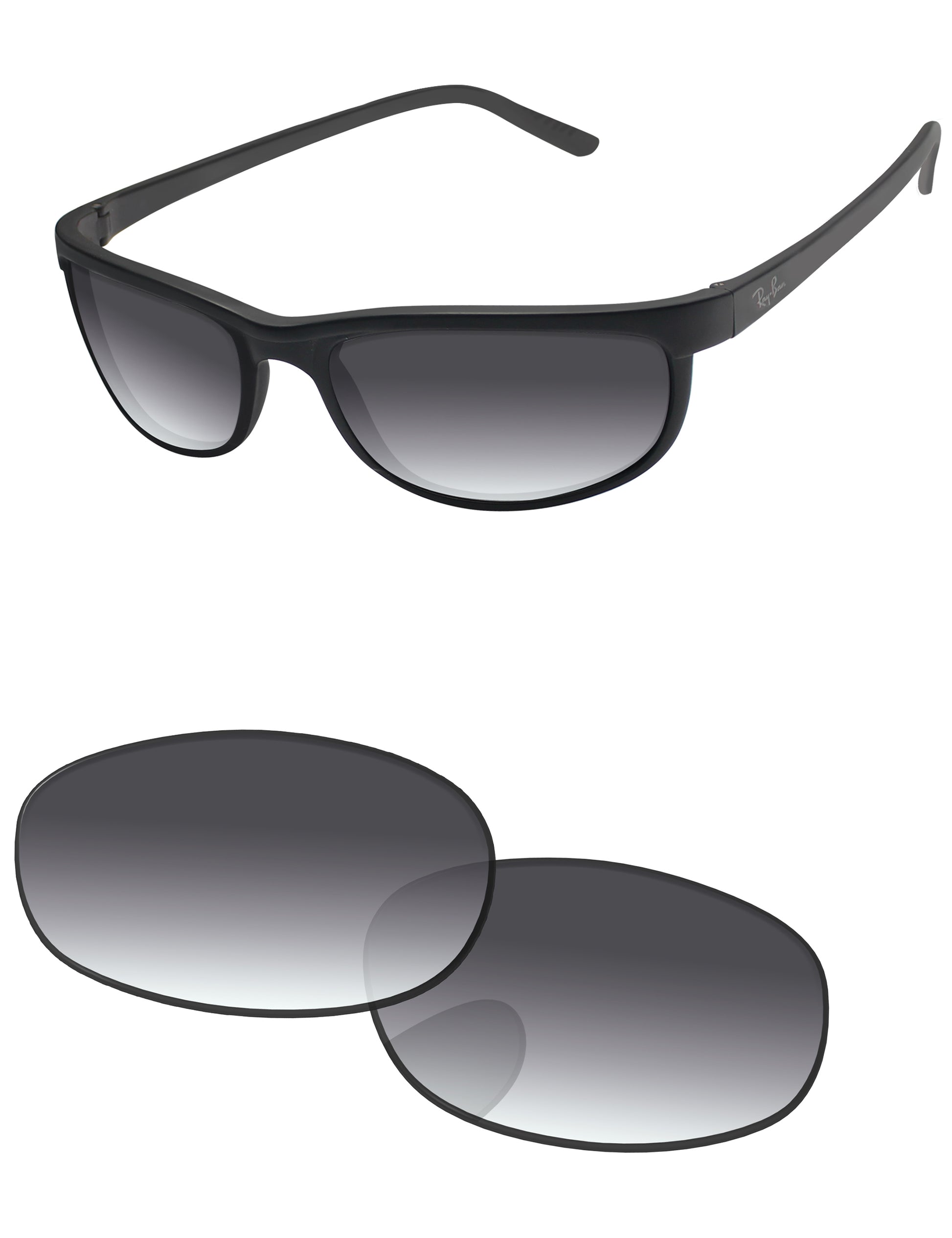 Replacement Lenses for Ray-Ban Chromance RB3671CH 60mm